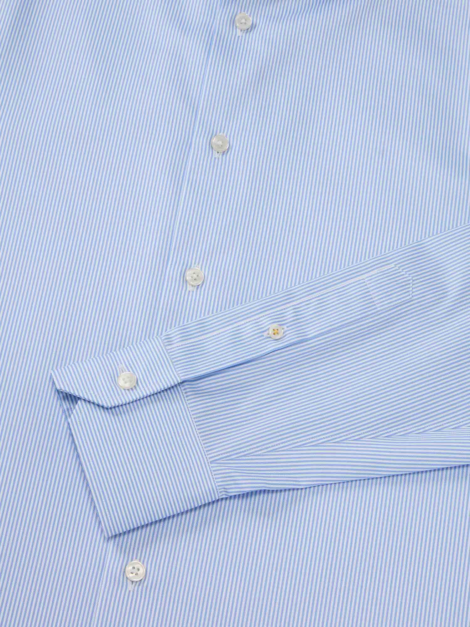 Reynolds Mini Stripe Twill Shirt in Contemporary Fit image