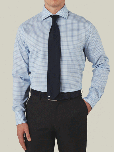 The Reynolds Fine Check Dress Shirt