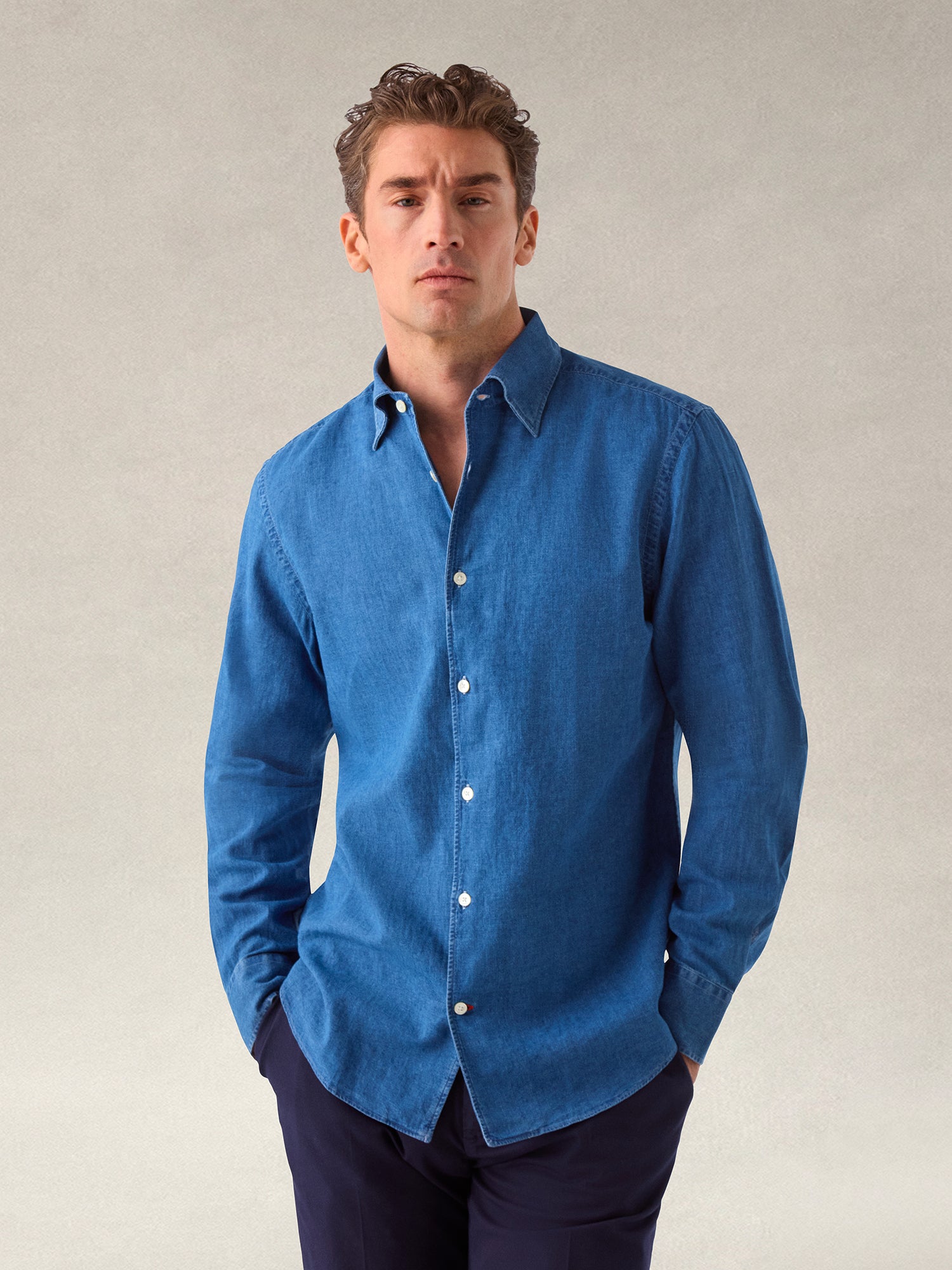 Morgan Linen-Cotton Shirt image