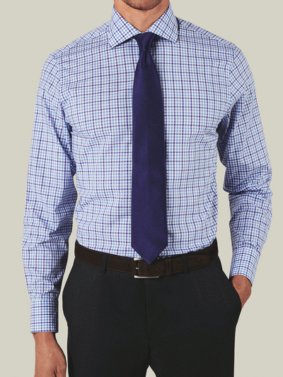 The Reynolds Bold Check Dress Shirt