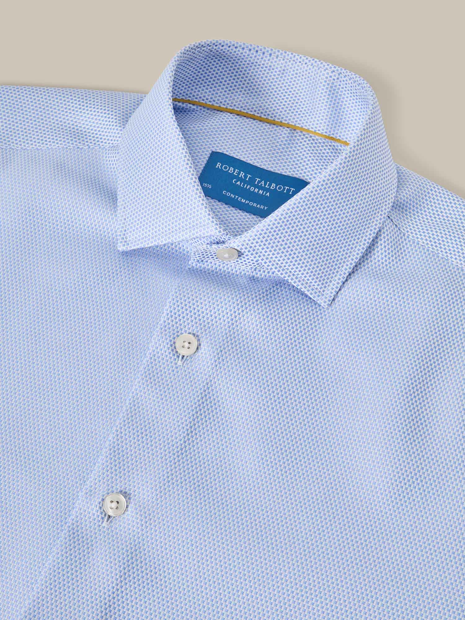 Reynolds Hopsack Shirt in Contemporary fit image