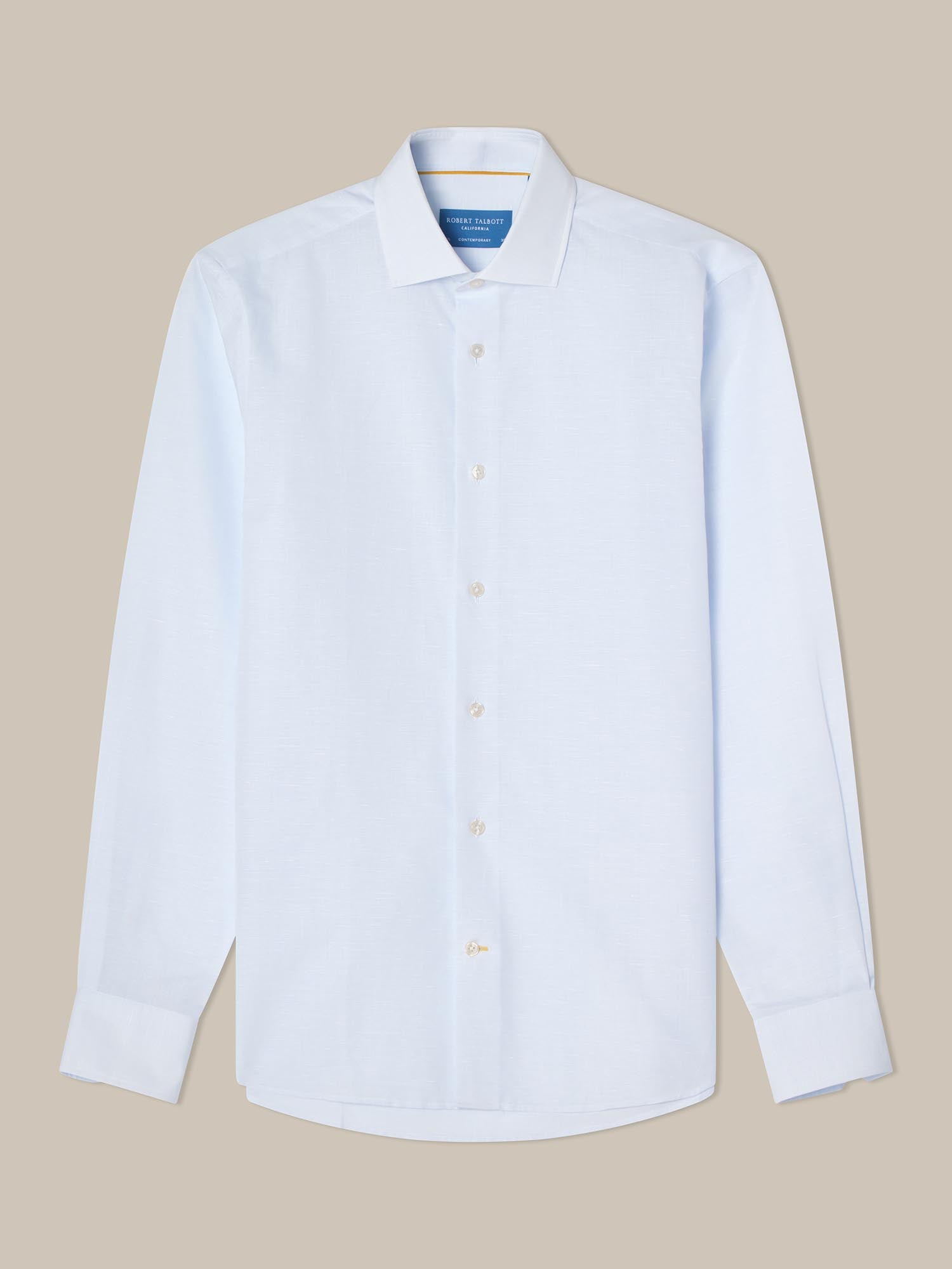 Reynolds Cotton/Linen Shirt in Contemporary fit image