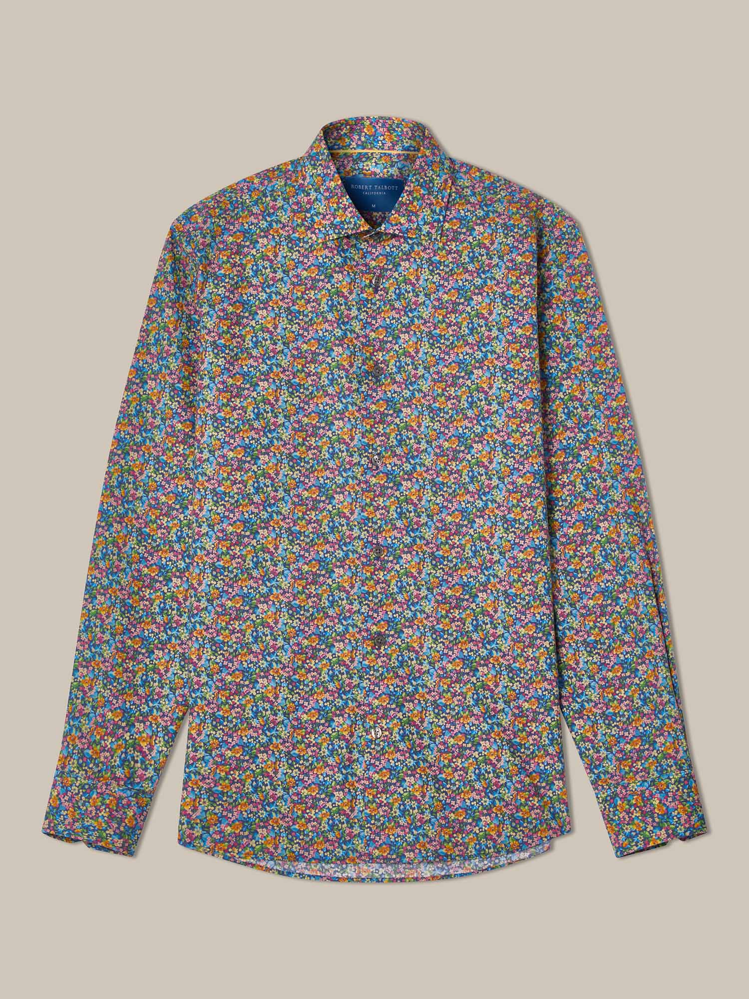 Reynolds Spring Floral Print Shirt