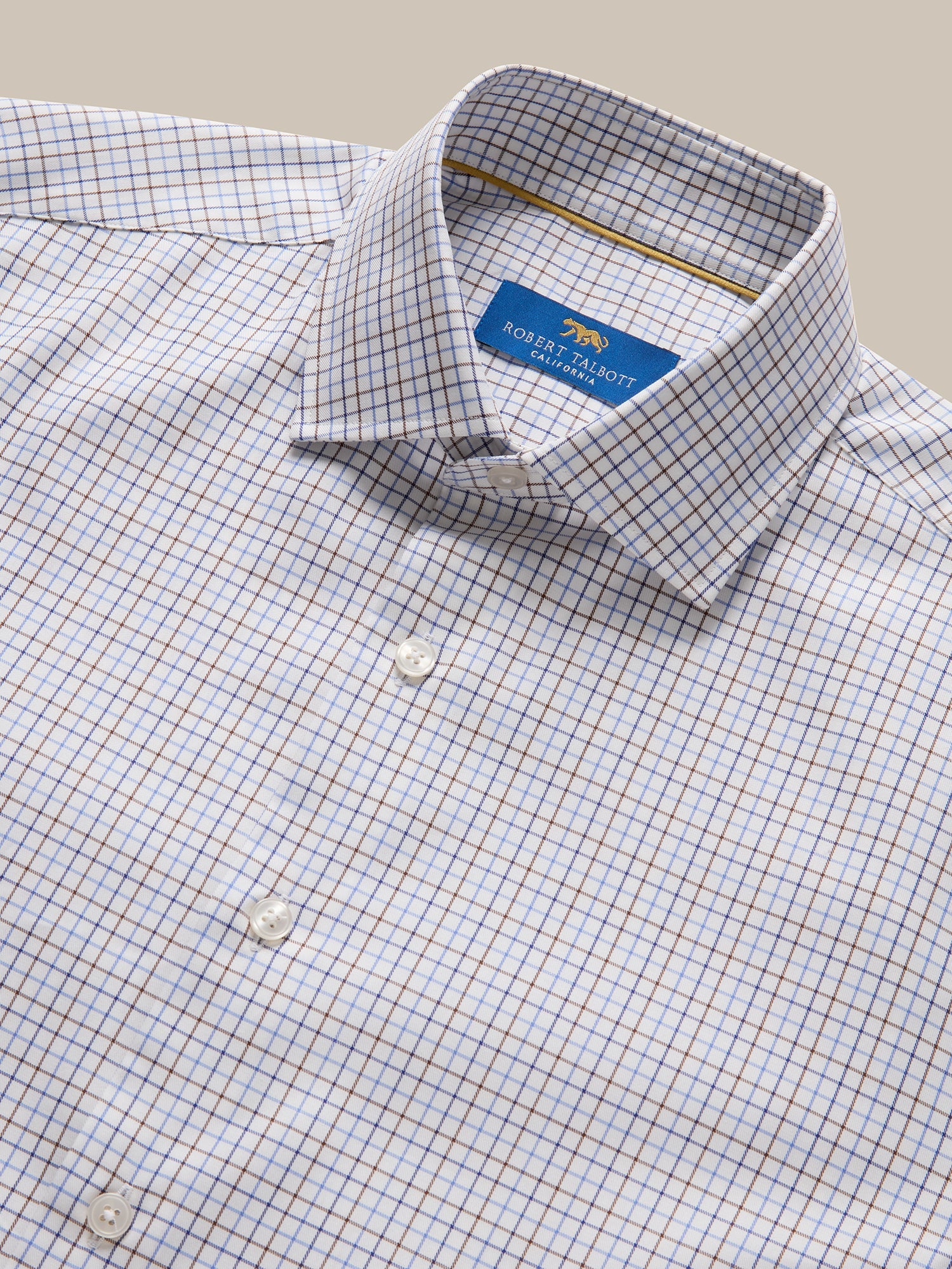 Reynolds Twill Tattersall Dress Shirt image