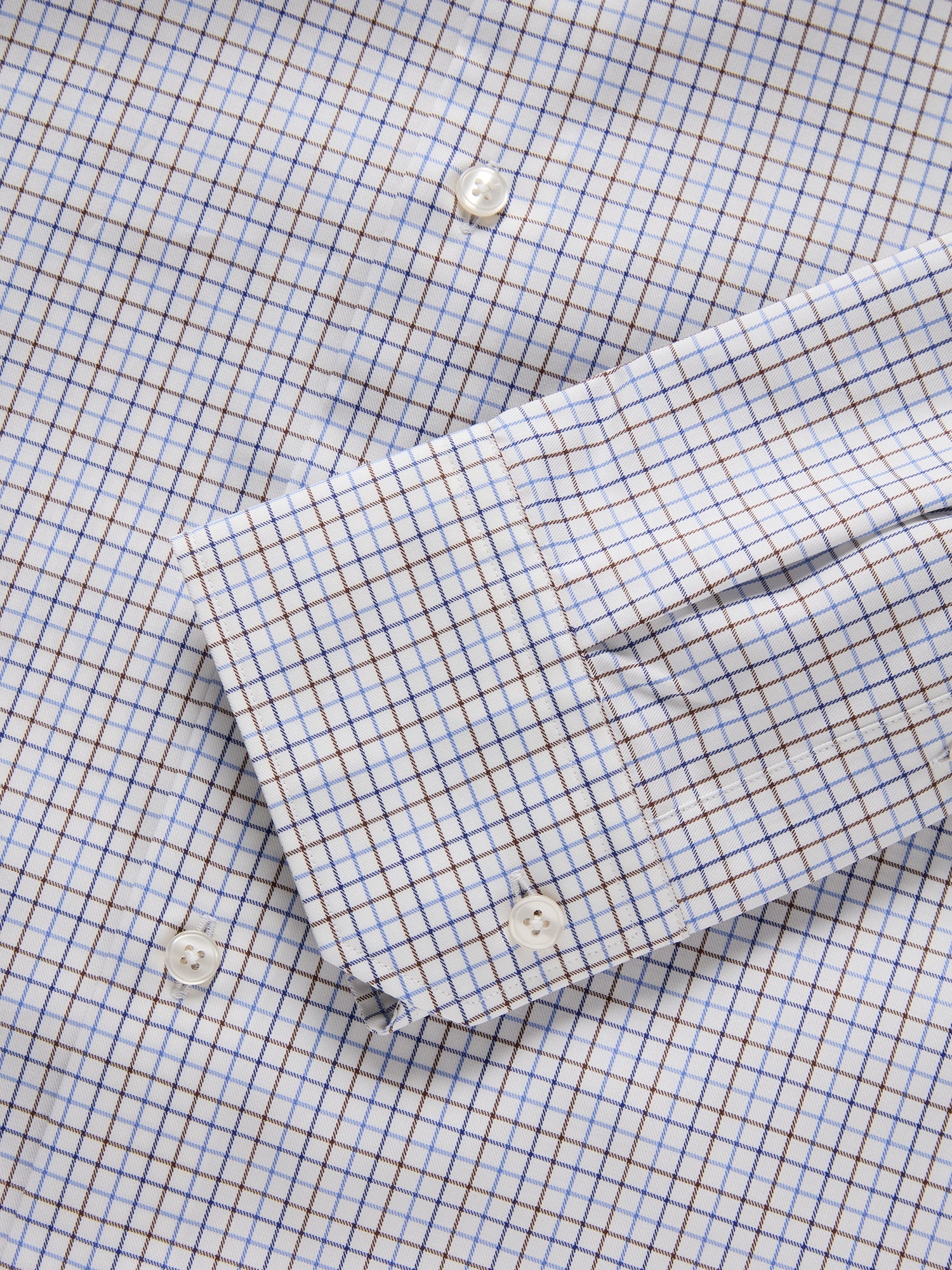 Reynolds Twill Tattersall Dress Shirt image