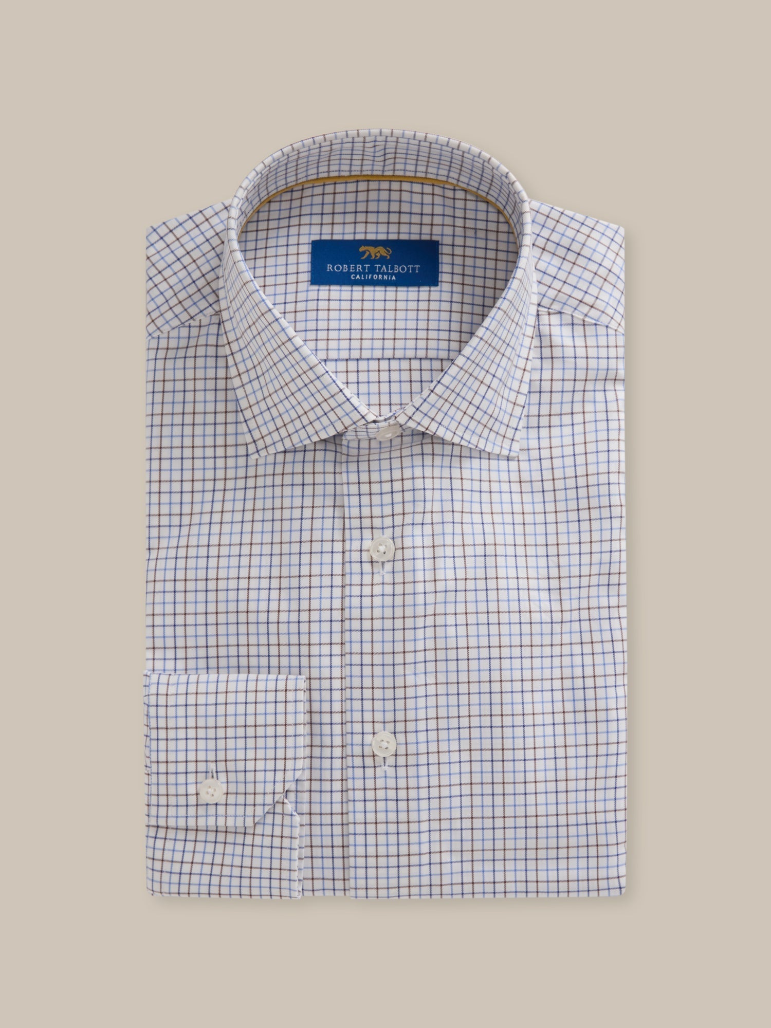 Reynolds Twill Tattersall Dress Shirt image