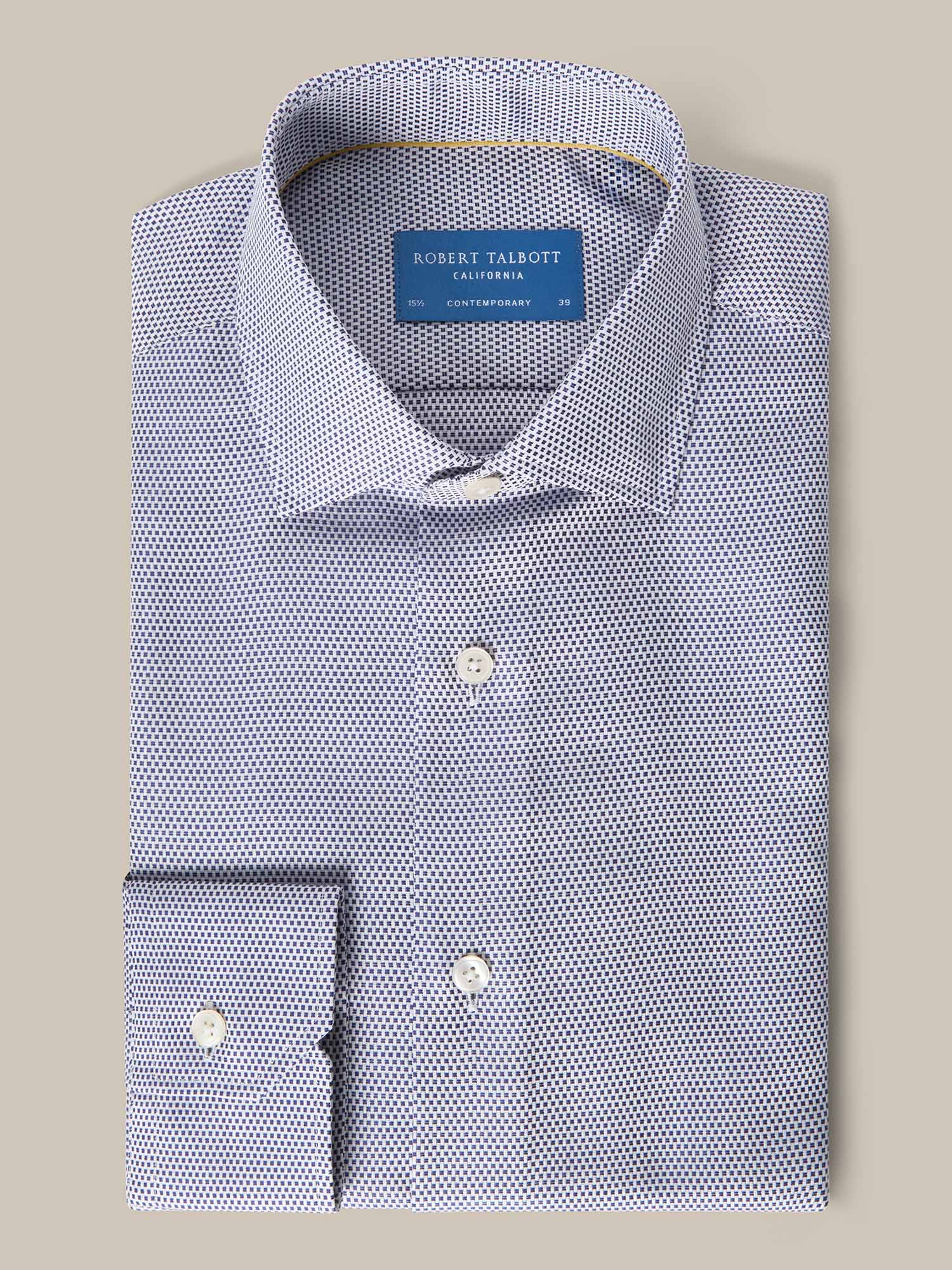 Reynolds Hopsack Shirt in Contemporary fit image