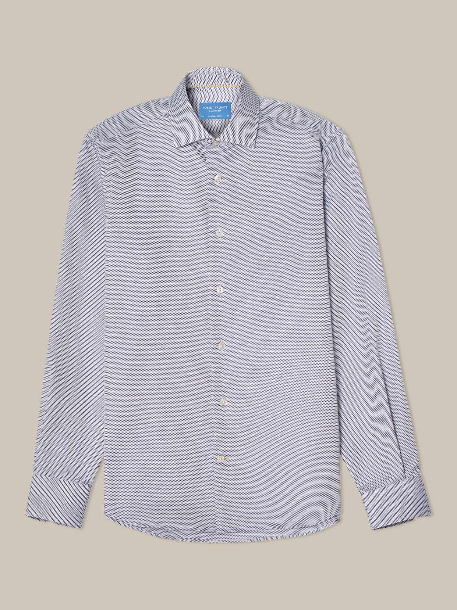 Reynolds Hopsack Shirt in Contemporary fit image