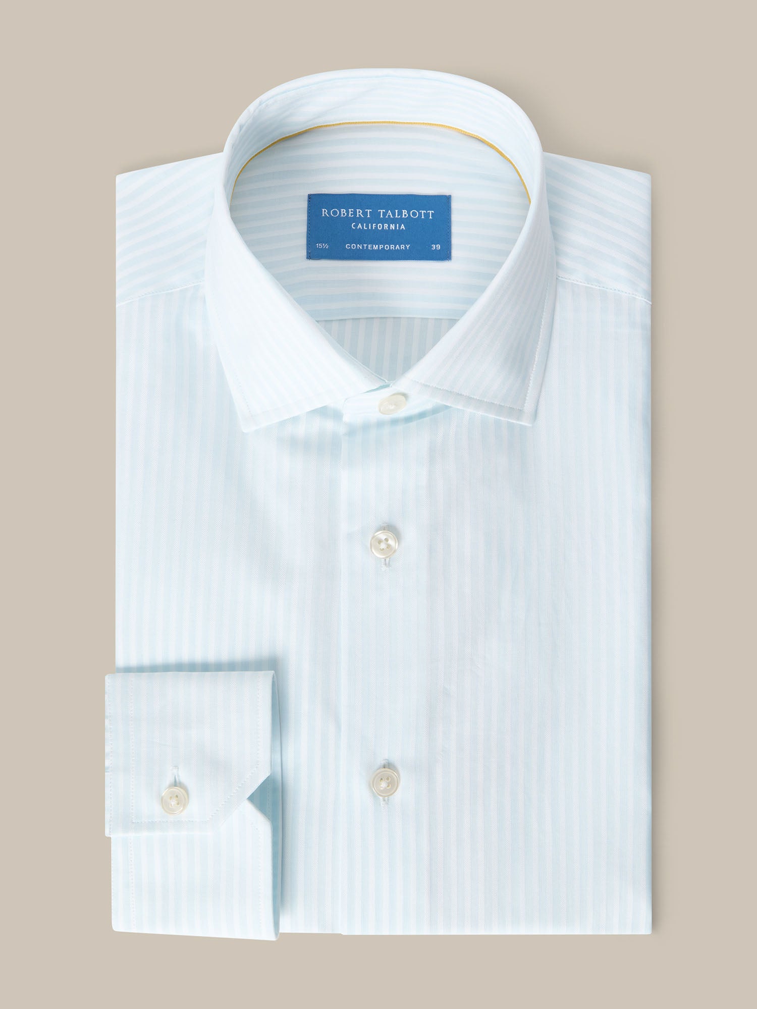 Reynolds Dobby Stripe Shirt in Contemporary fit image