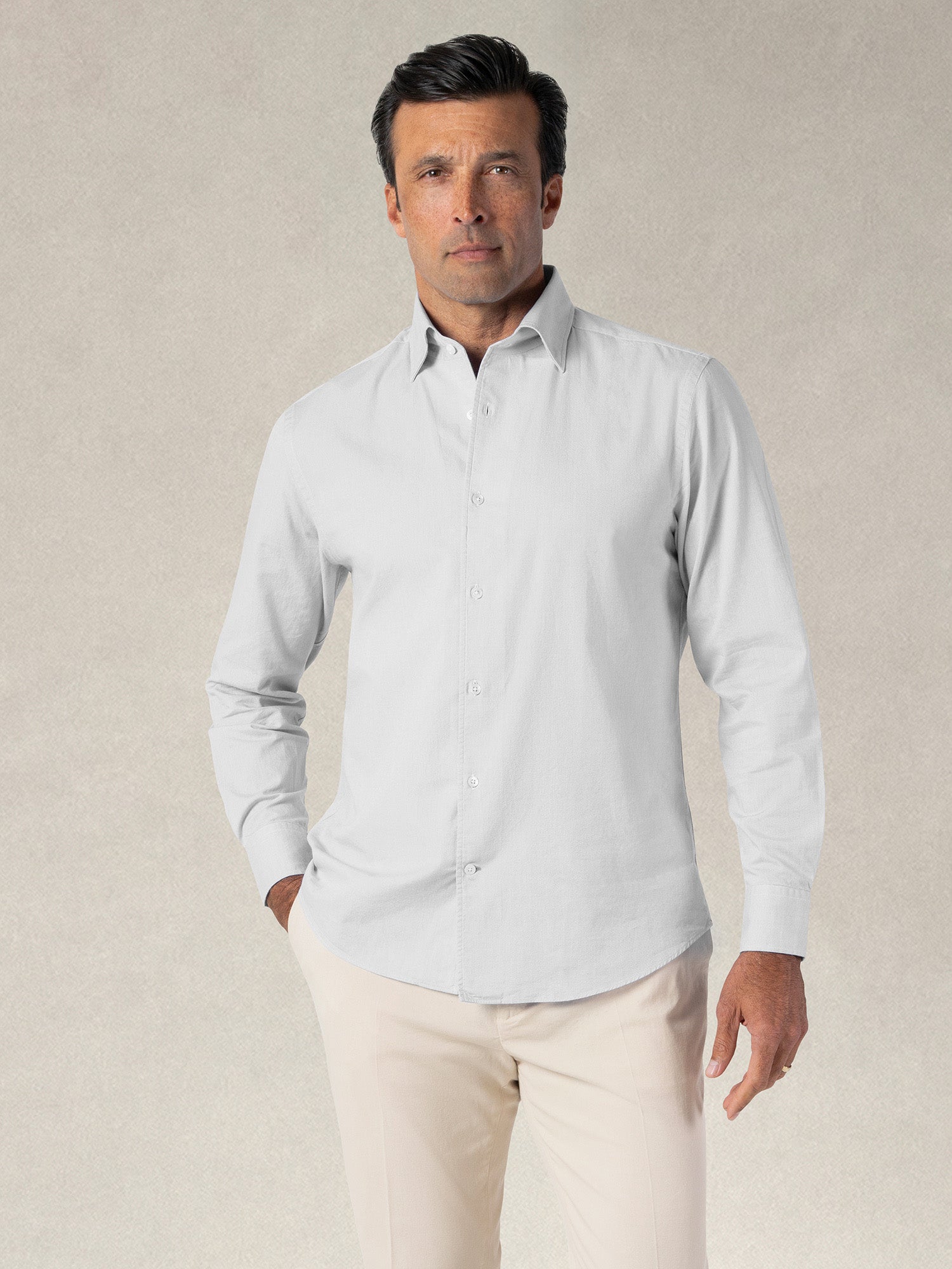 Morgan Pinpoint Oxford Shirt