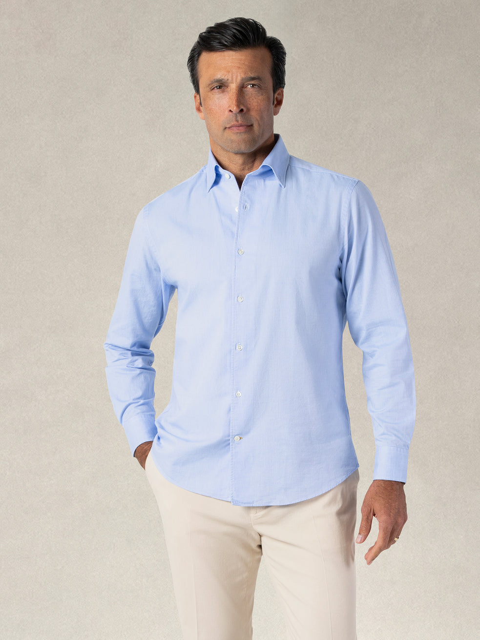 Morgan Pinpoint Oxford Shirt