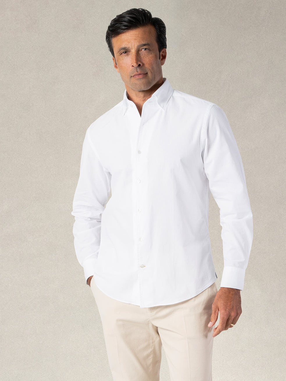 Morgan Pinpoint Oxford Shirt