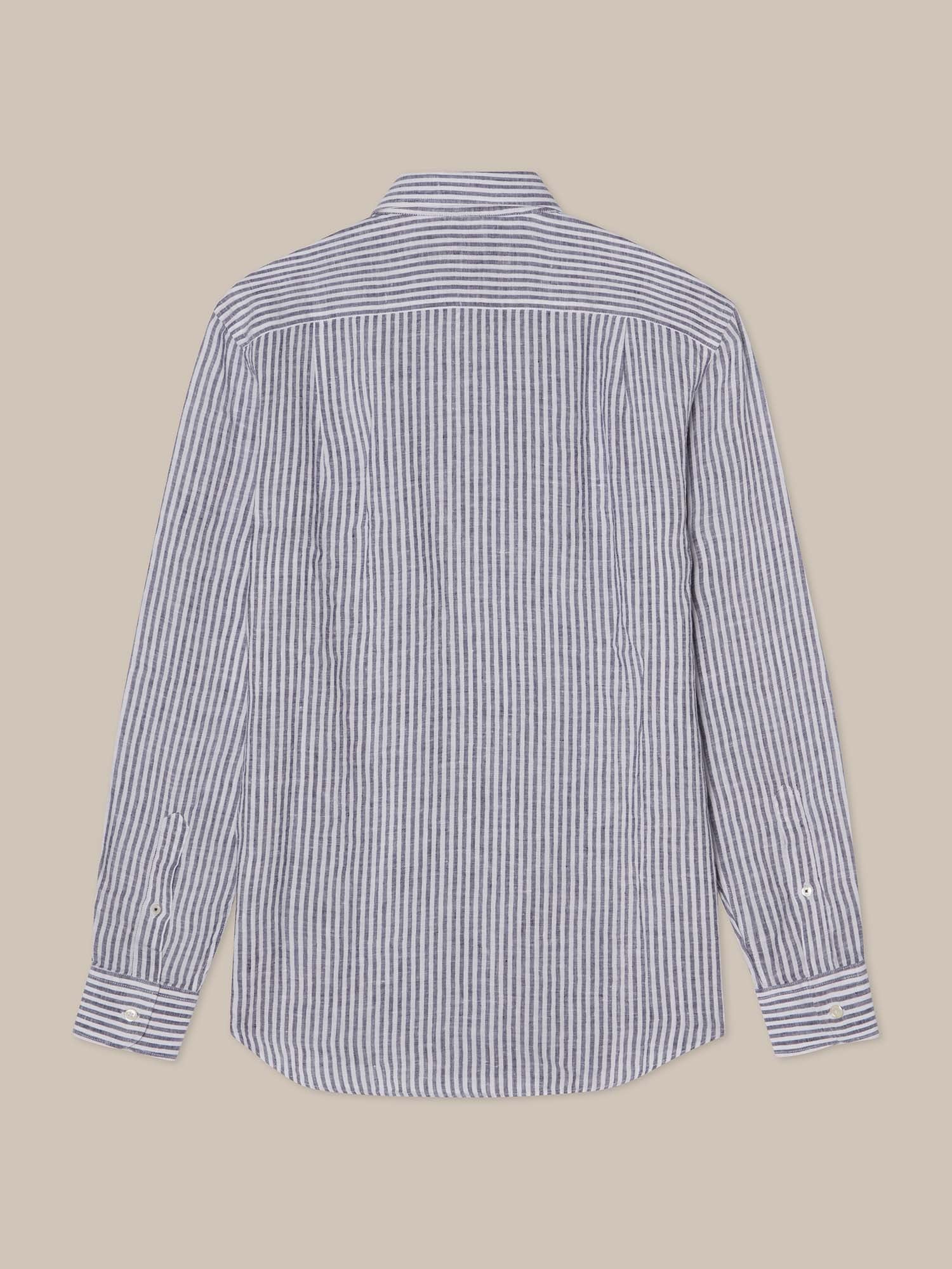 Morgan Stripe Linen Shirt image