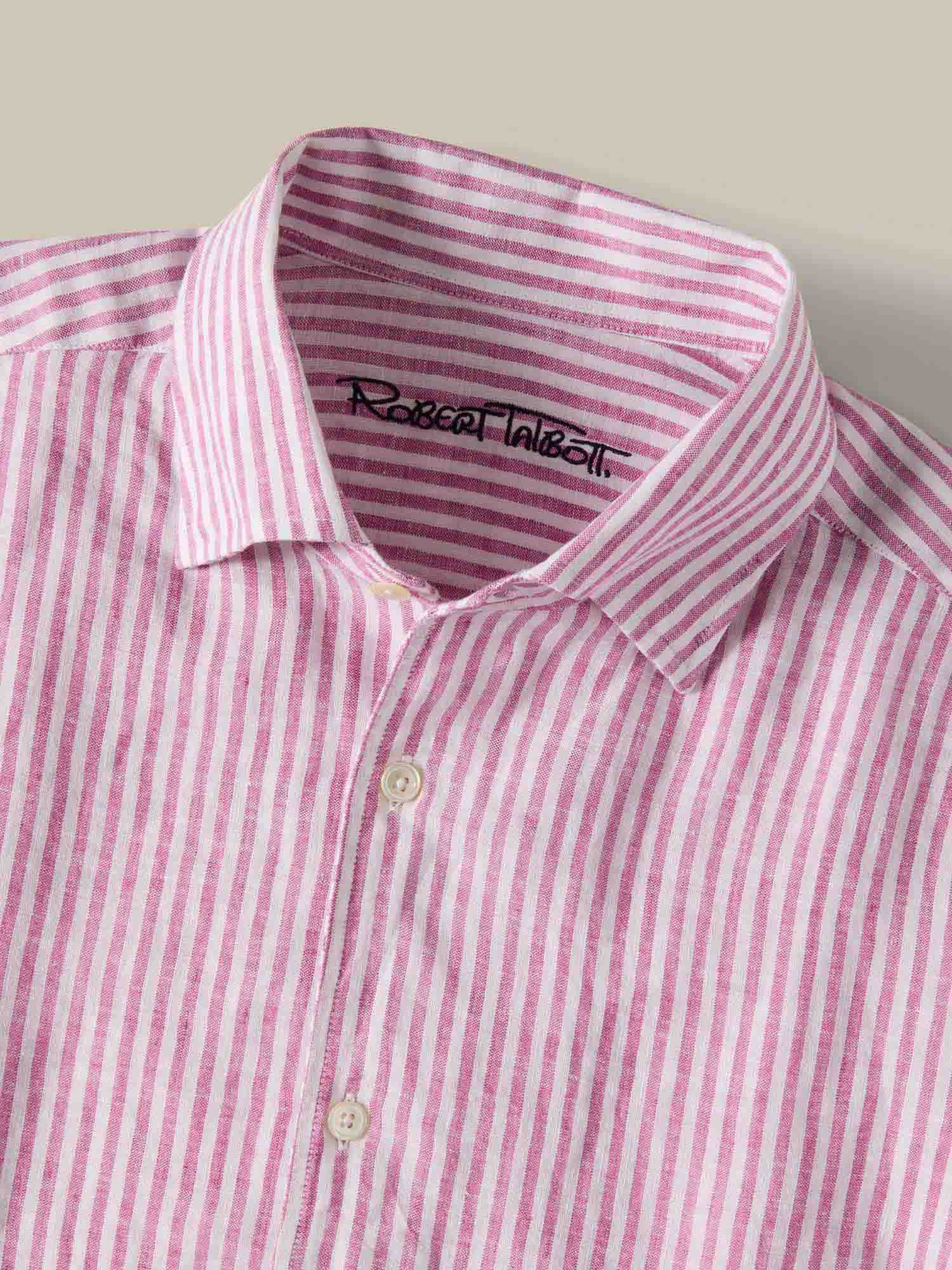 Morgan Stripe Linen Shirt image