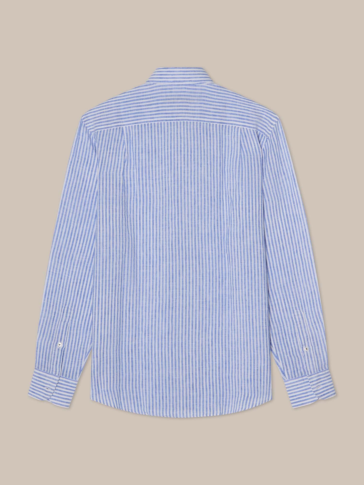 Morgan Stripe Linen Shirt image