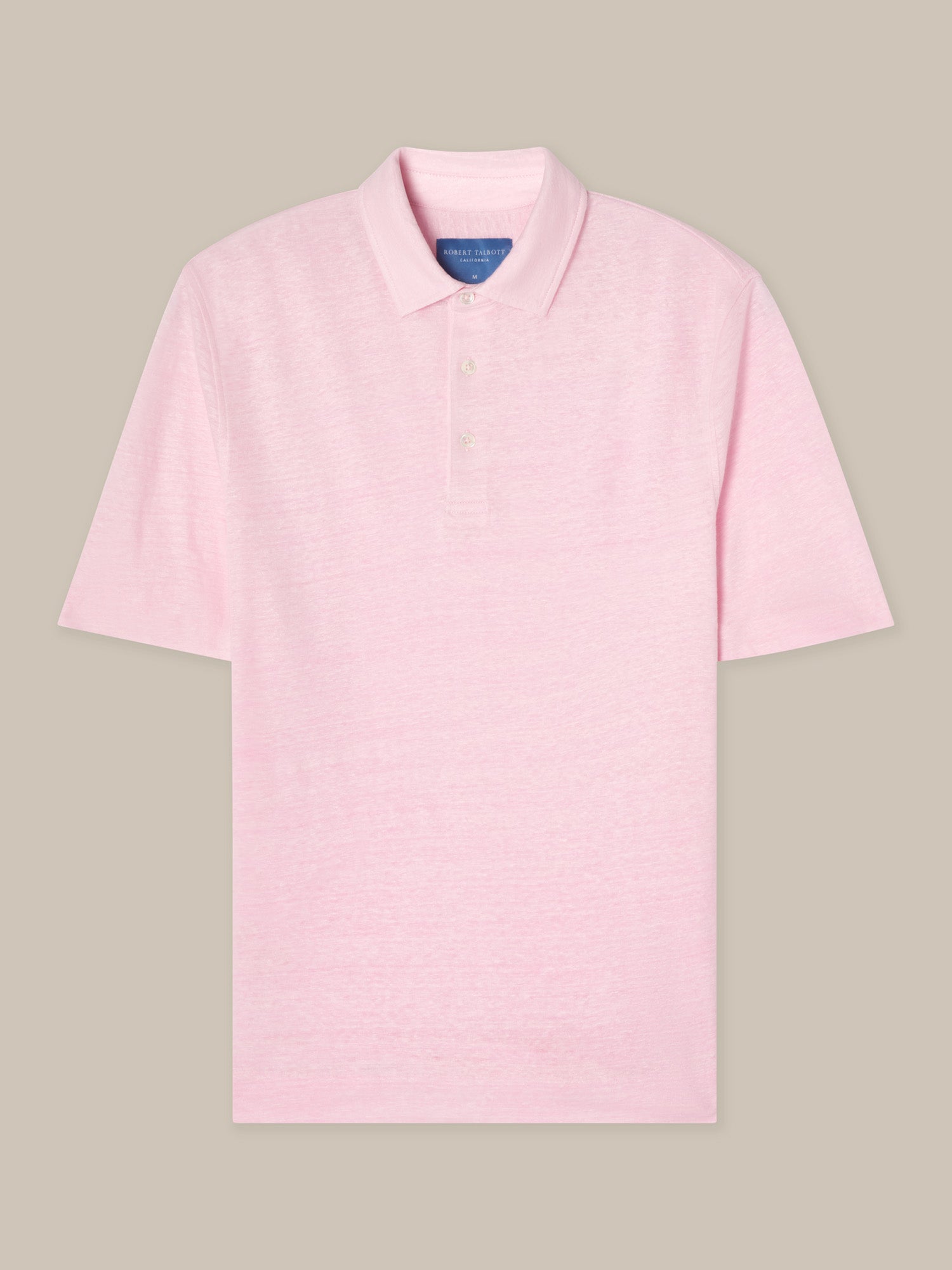 Taylor Linen Jersey Polo