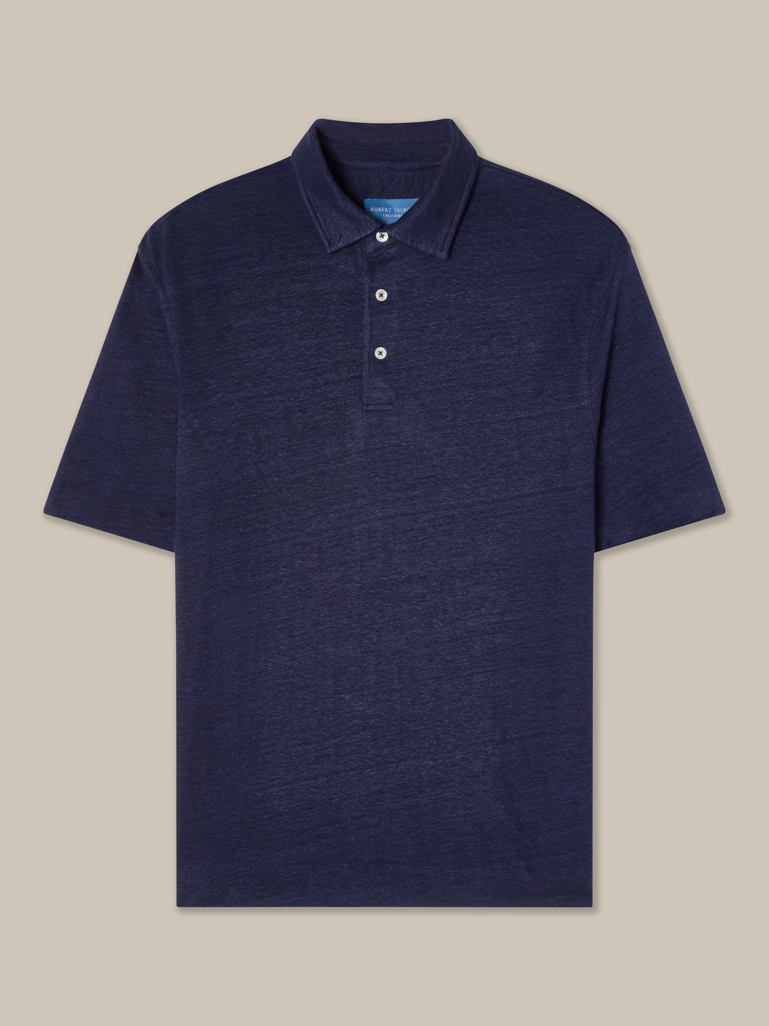 Taylor Linen Jersey Polo image