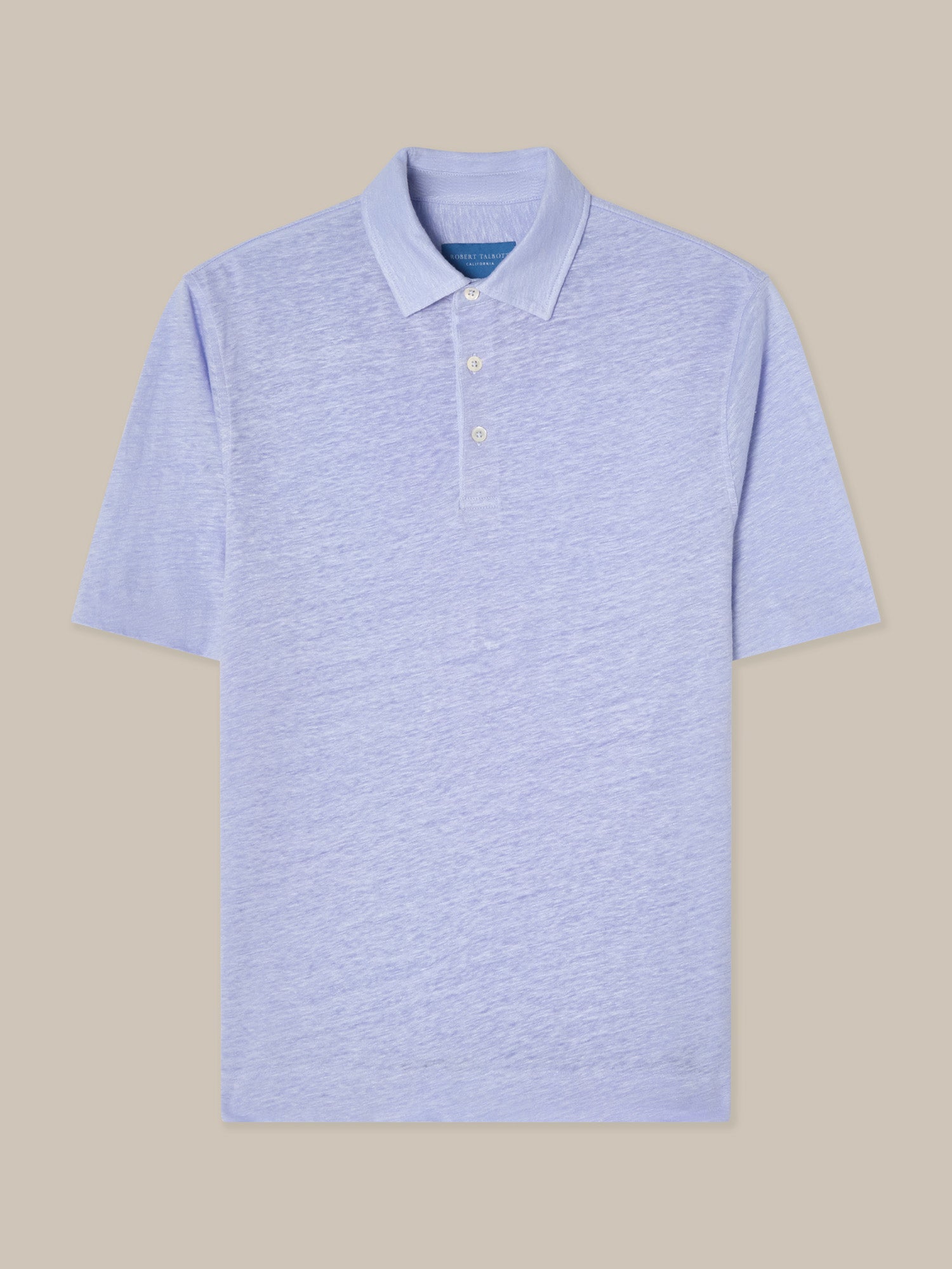 Taylor Linen Jersey Polo