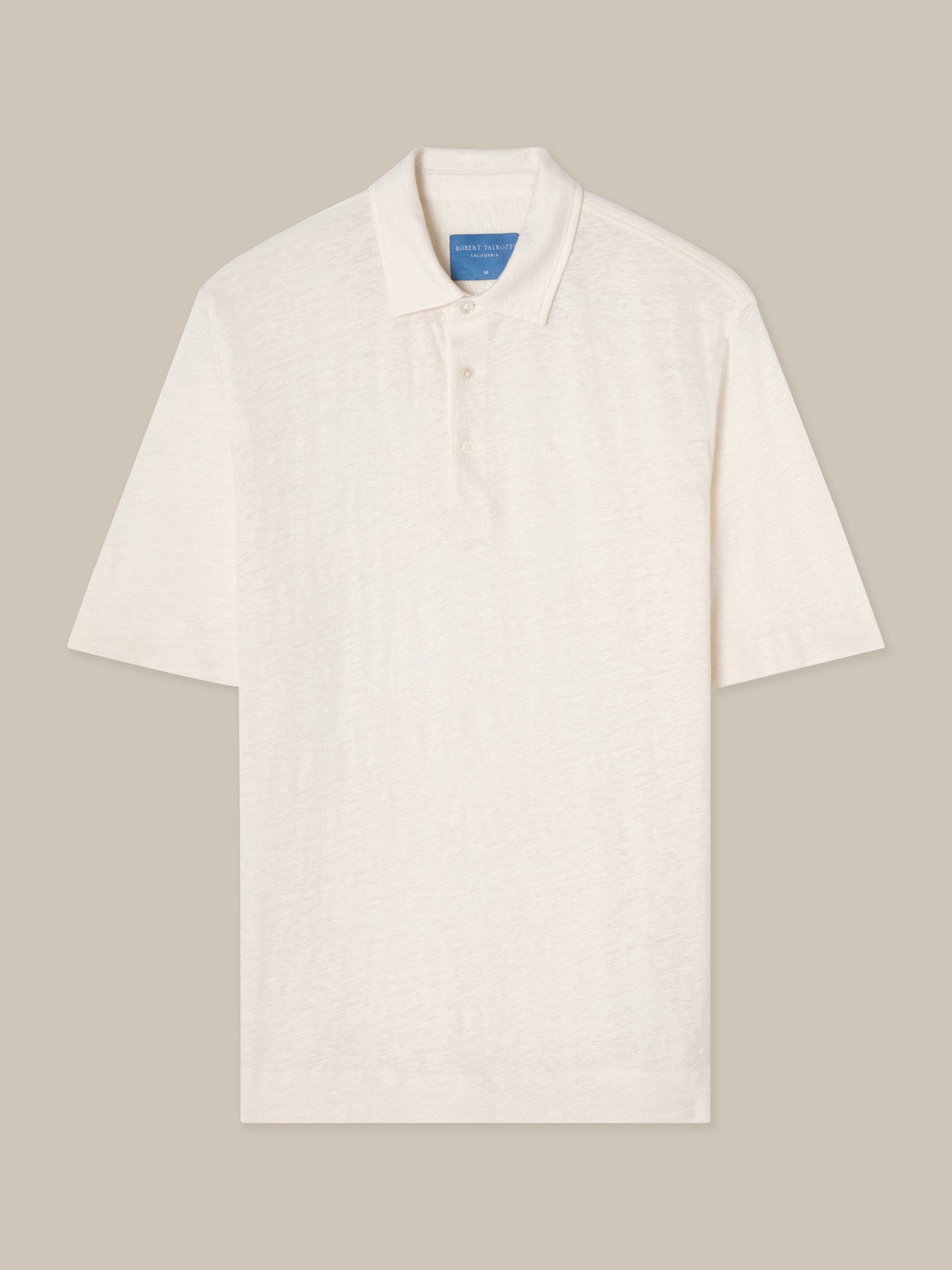 Taylor Linen Jersey Polo