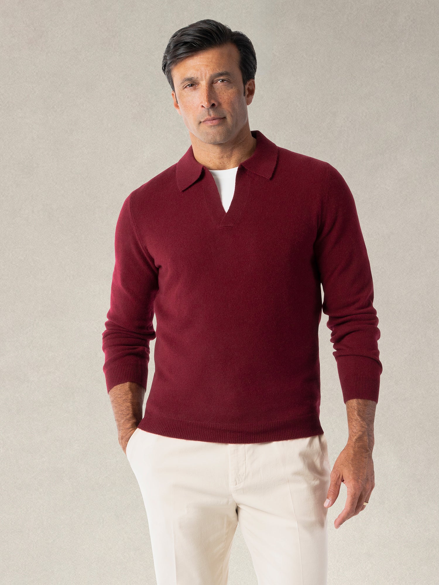 Parsons Johnny Collar Sweater image