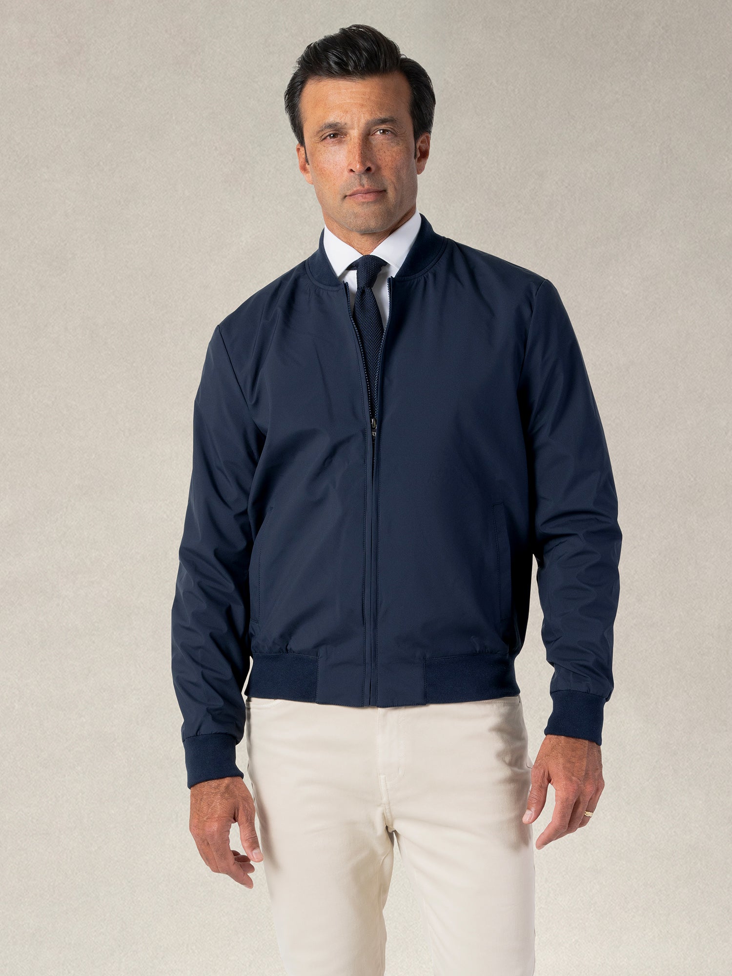 Jackson Baseball Jacket in Navy image