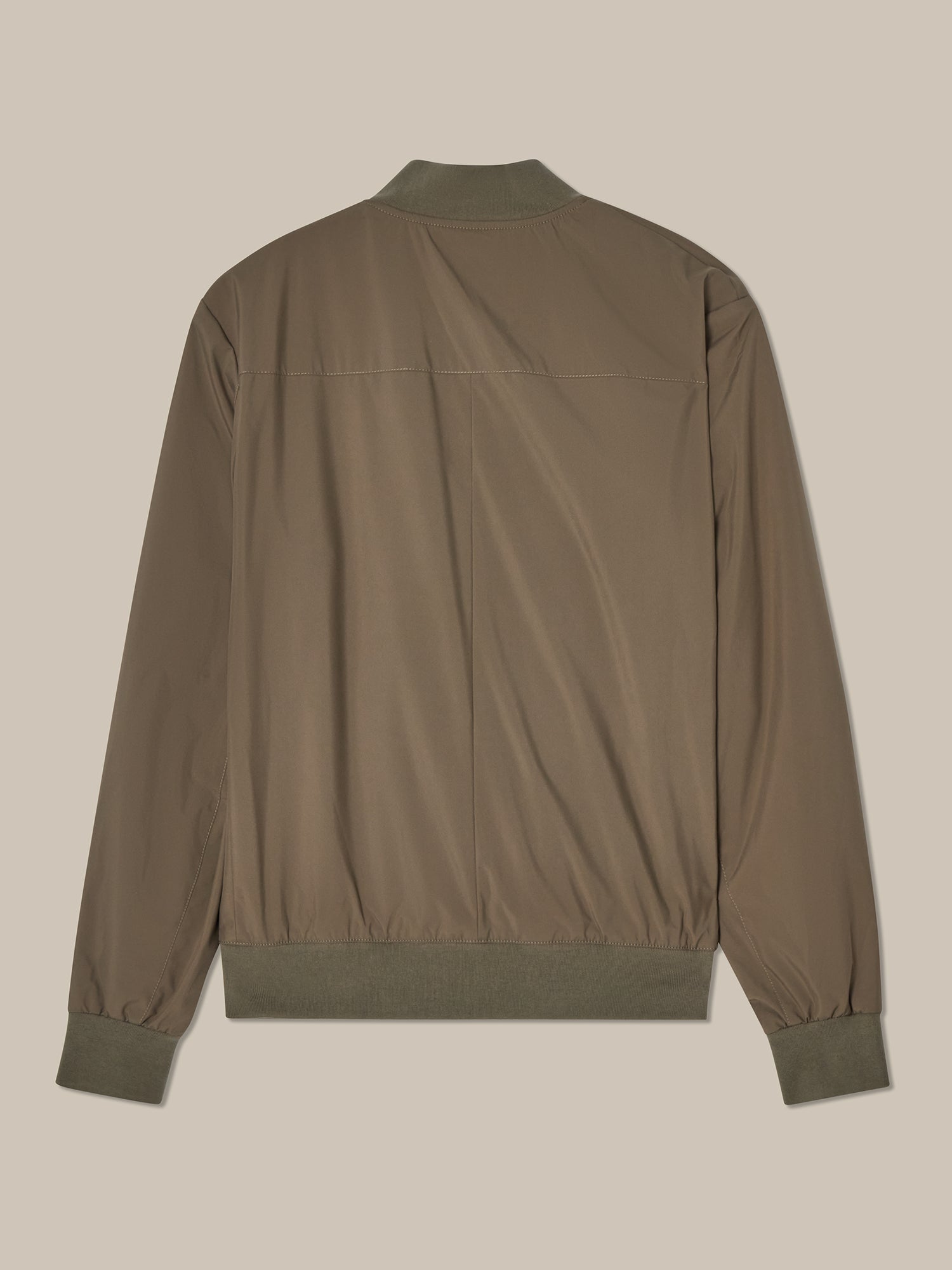 Jackson Baseball Jacket in Taupe image