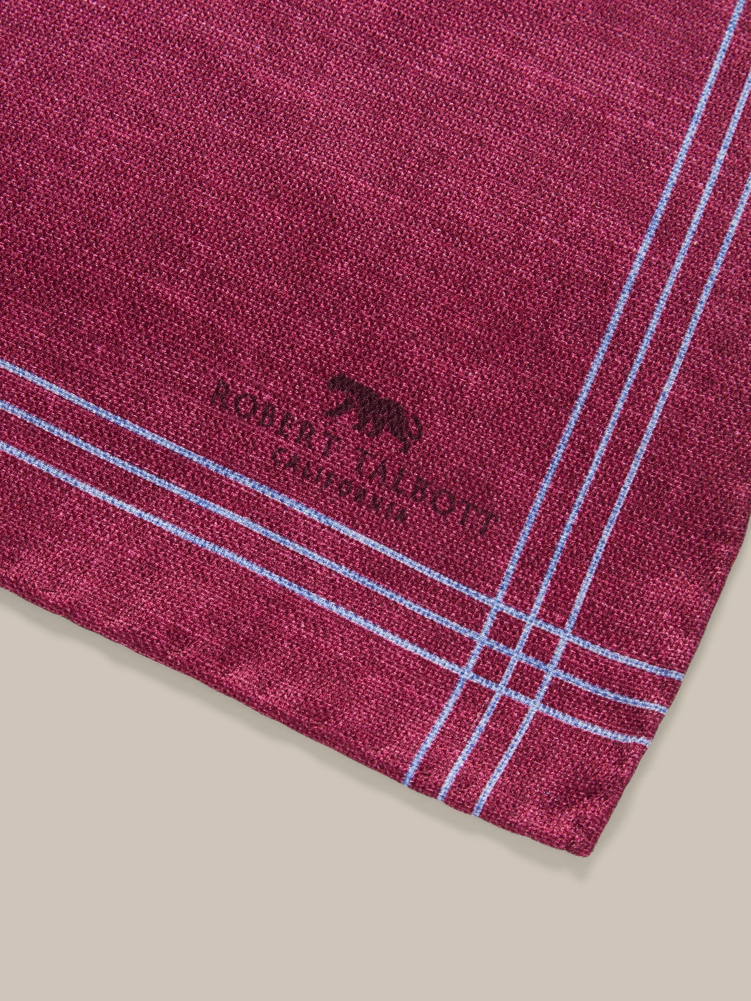 Collins Reversible Silk Pocket Square image