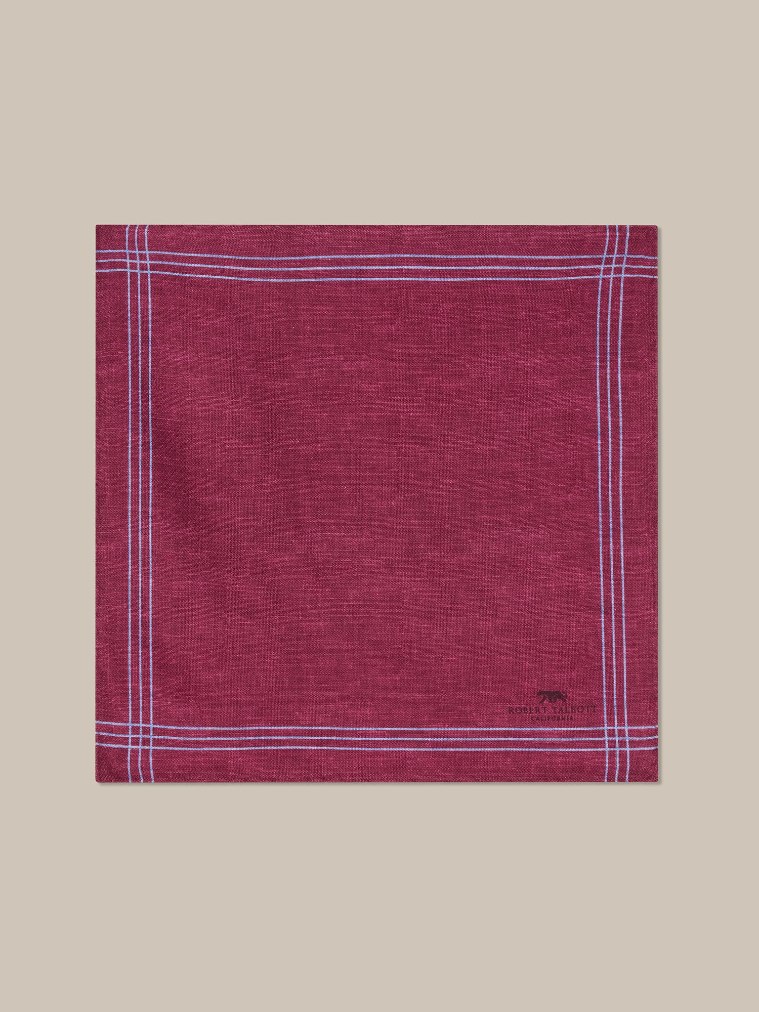 Collins Reversible Silk Pocket Square