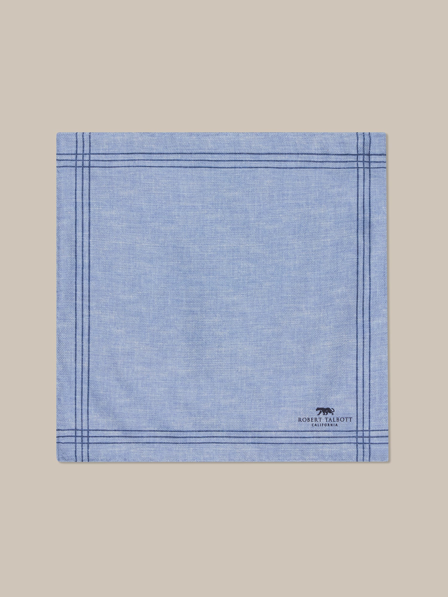 Collins Reversible Silk Pocket Square image