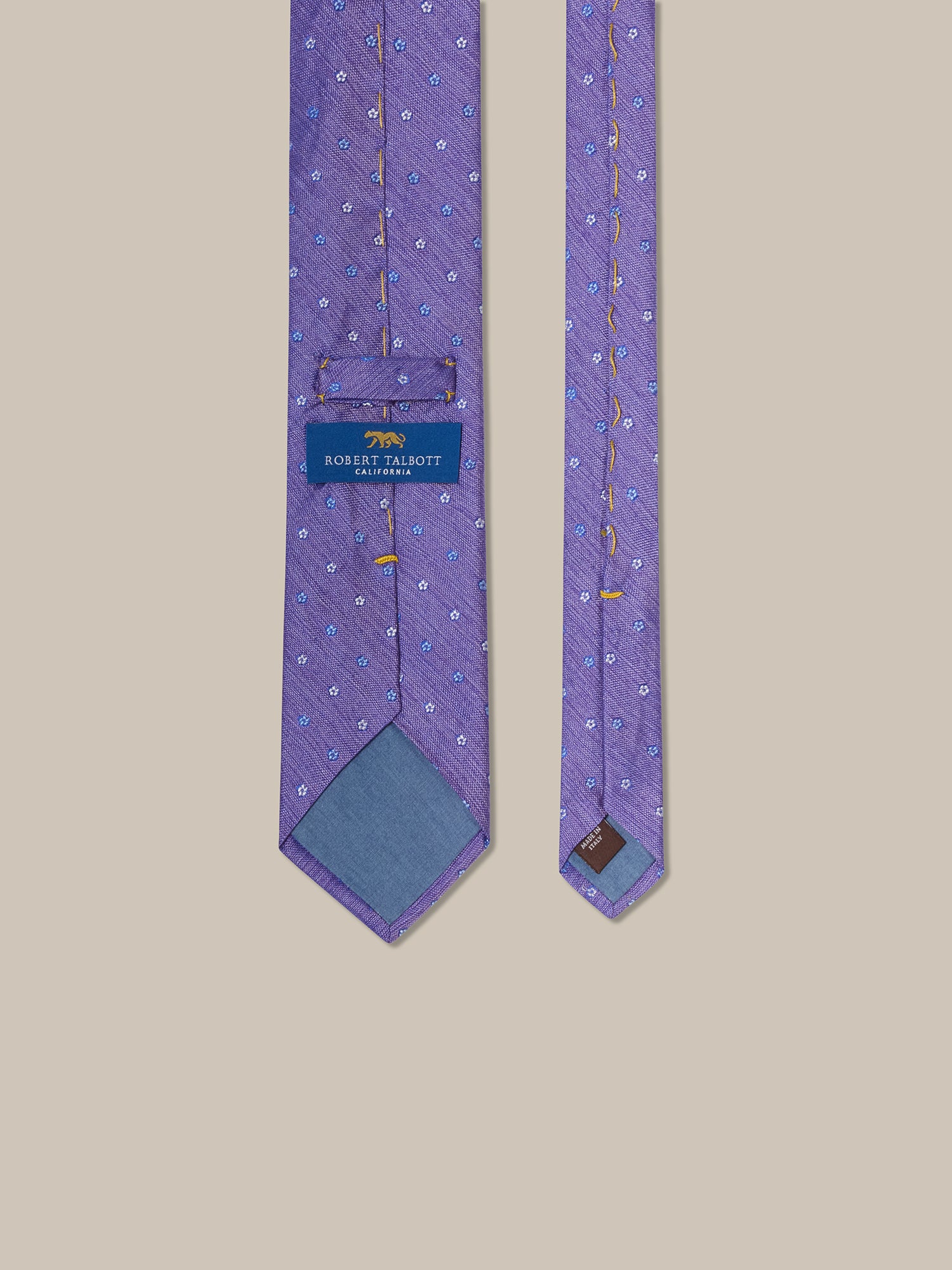 Robert Indigo Neat Best of Class Necktie image