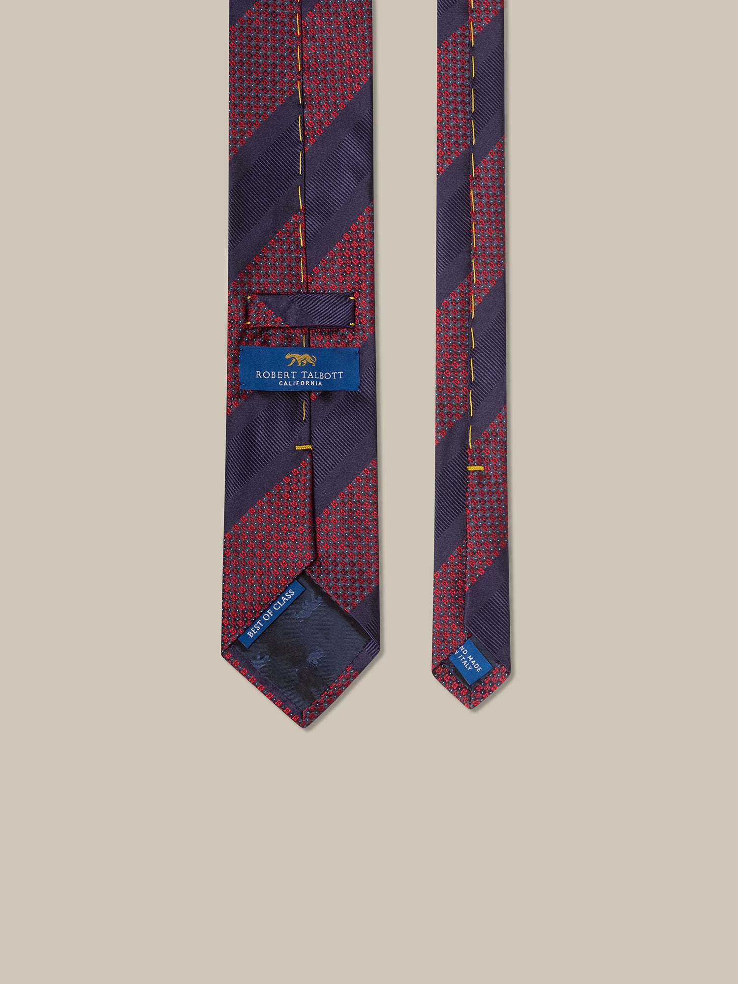 Robert Neat Repp Best of Class Necktie image