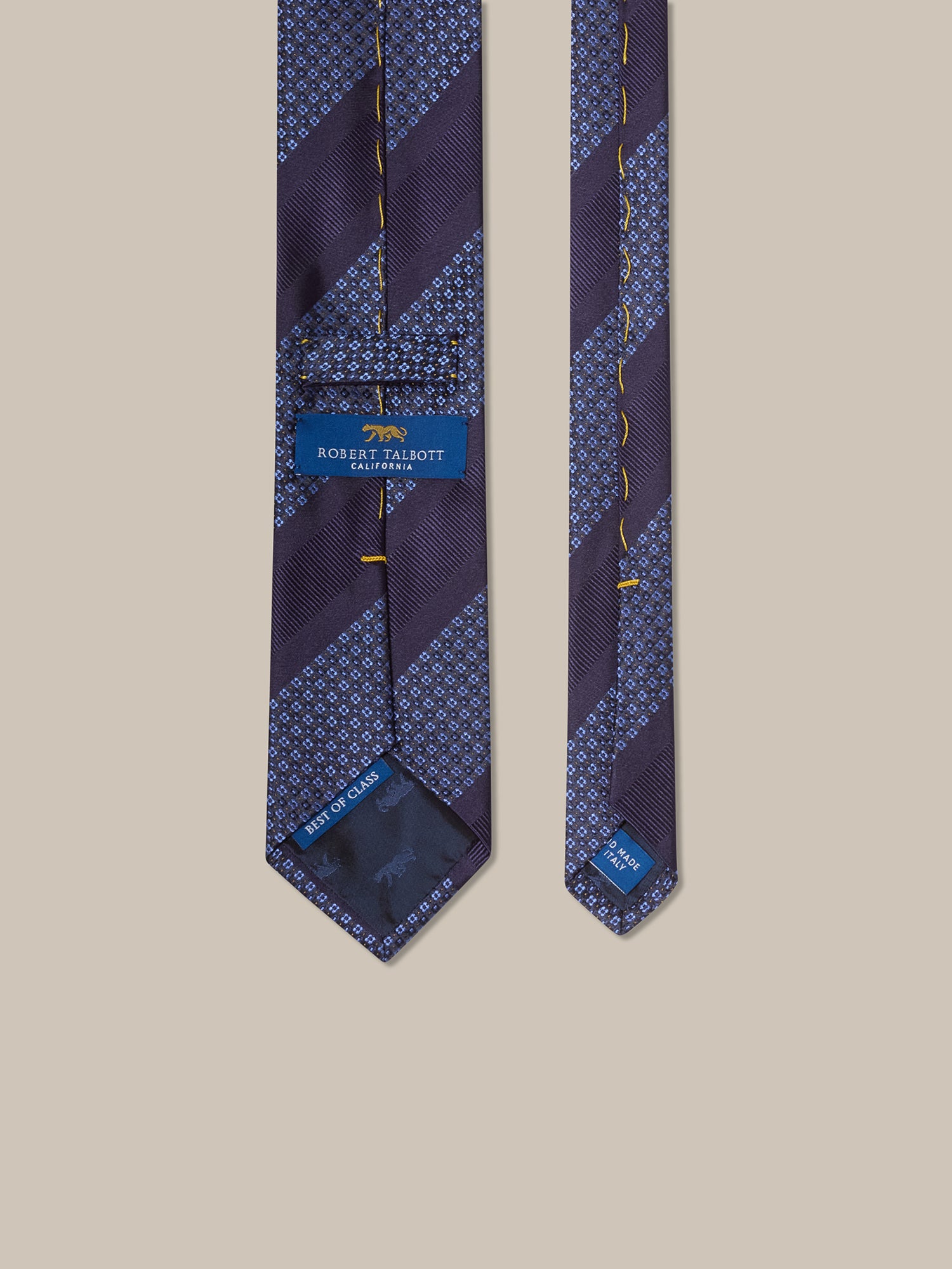 Robert Neat Repp Best of Class Necktie image