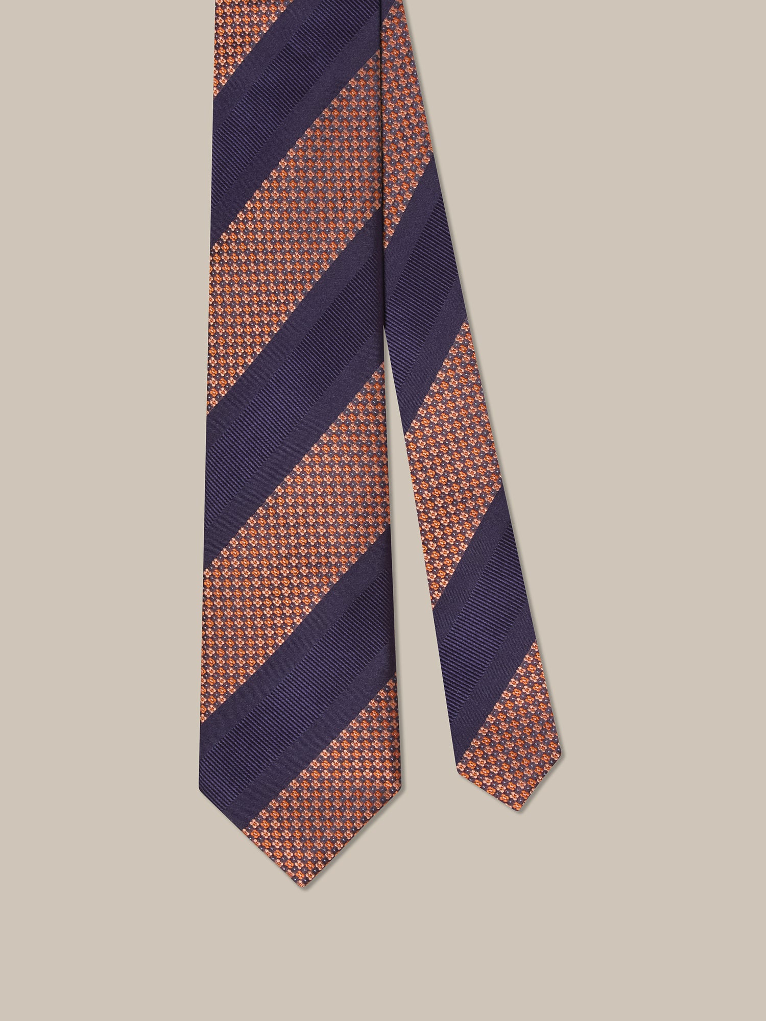 Robert Neat Repp Best of Class Necktie