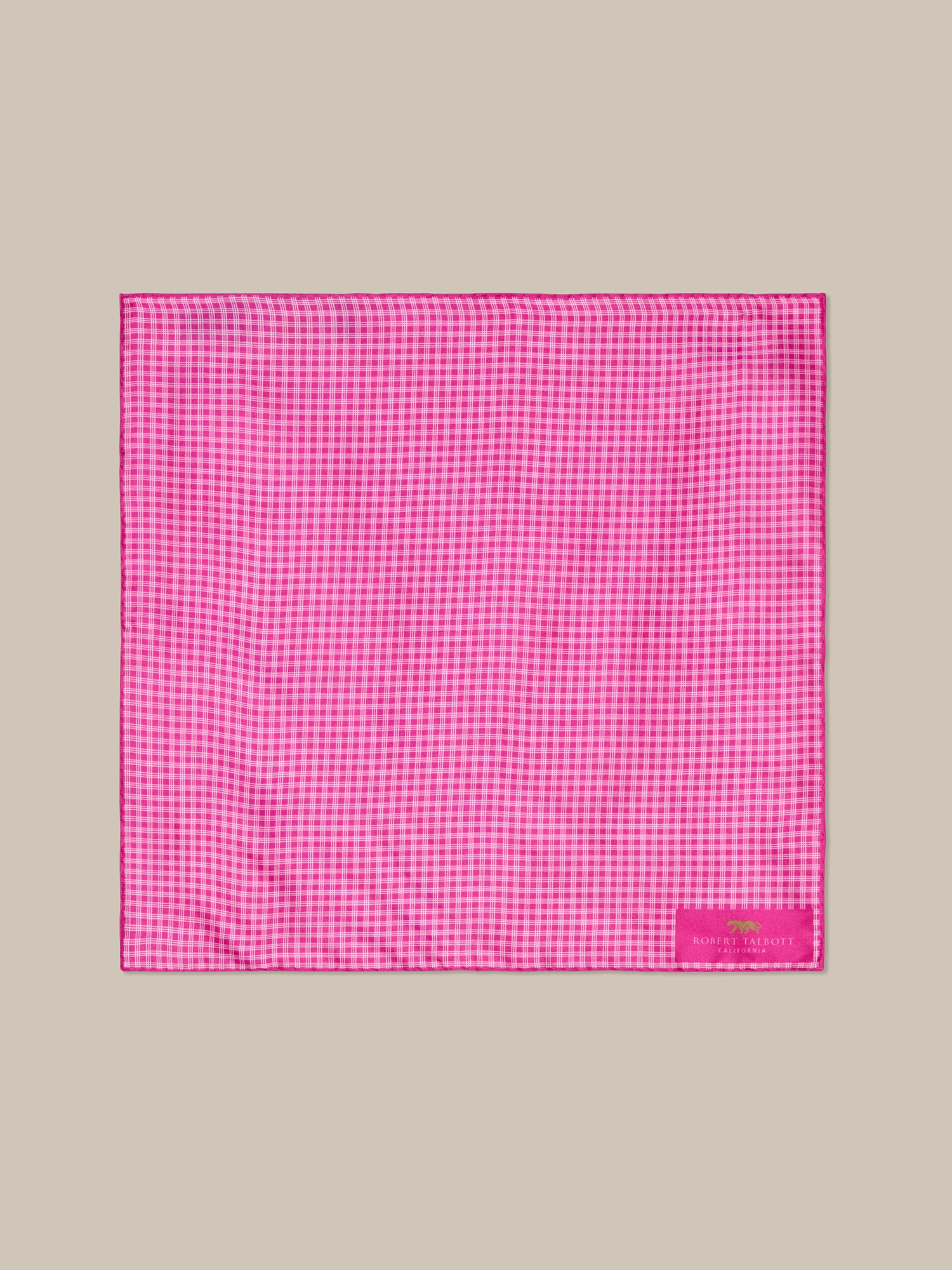 York Silk Pocket Square