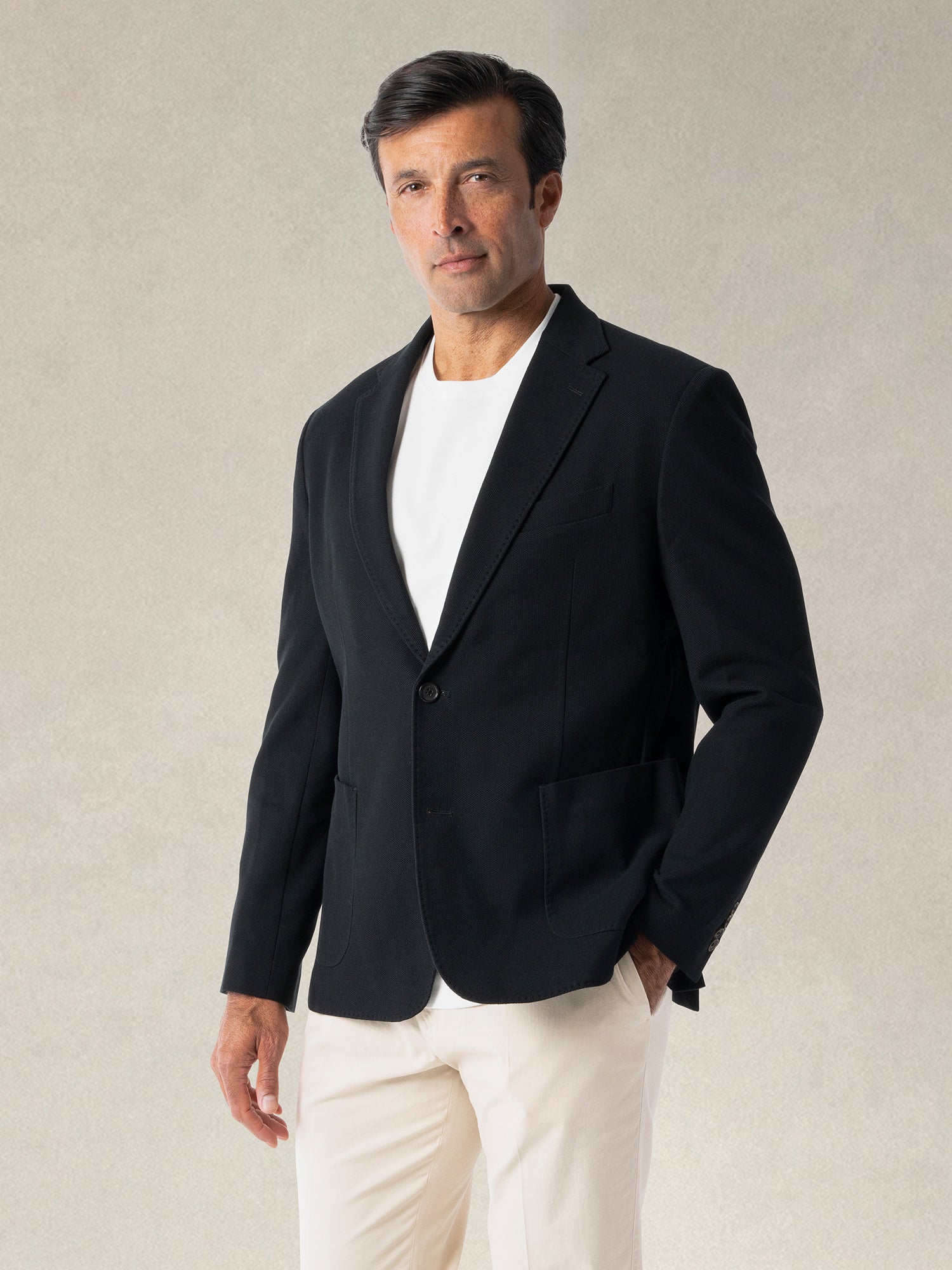 Wright Lightweight Knit Blazer image