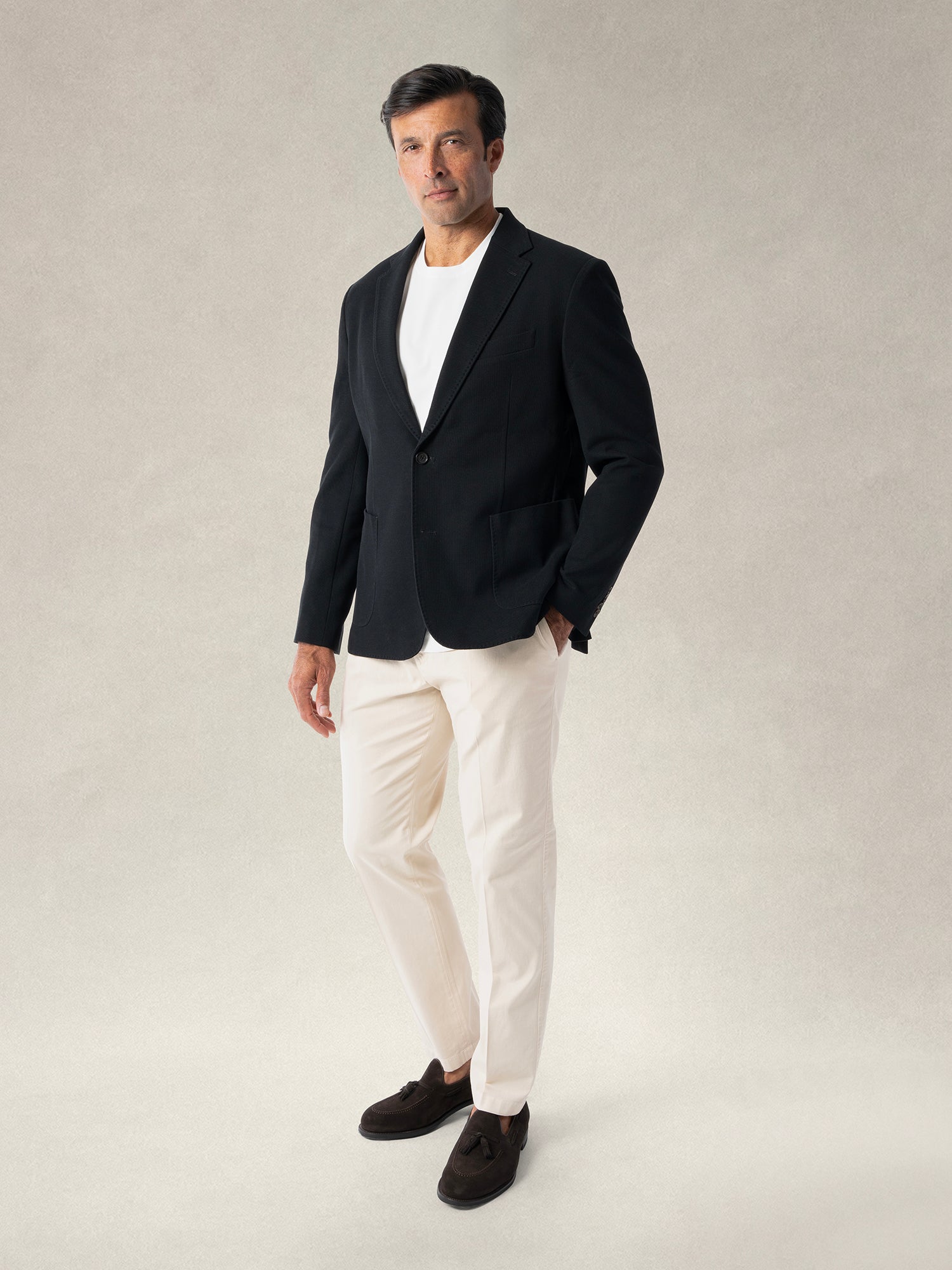 Wright Lightweight Knit Blazer image