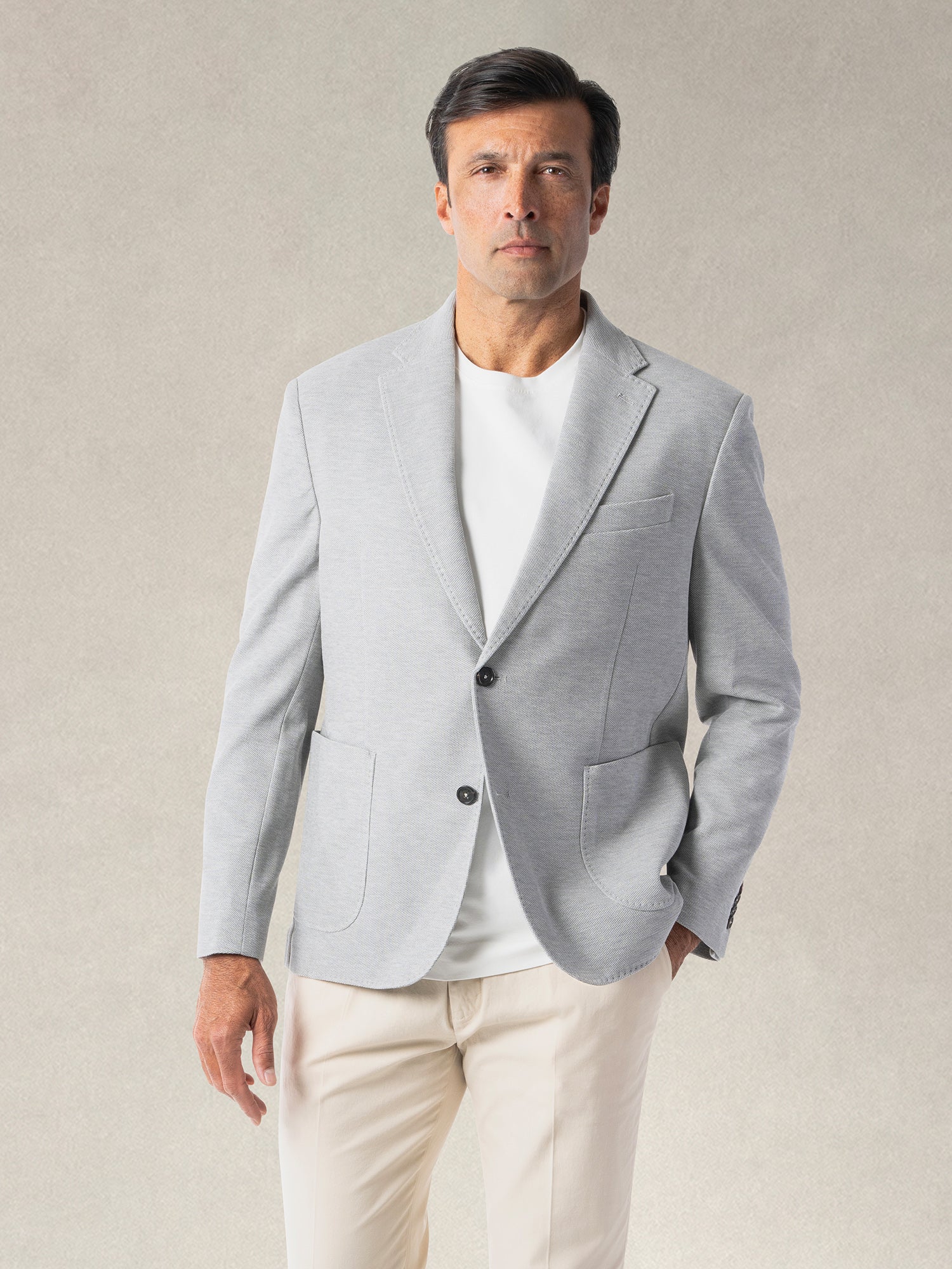 Wright Lightweight Knit Blazer image