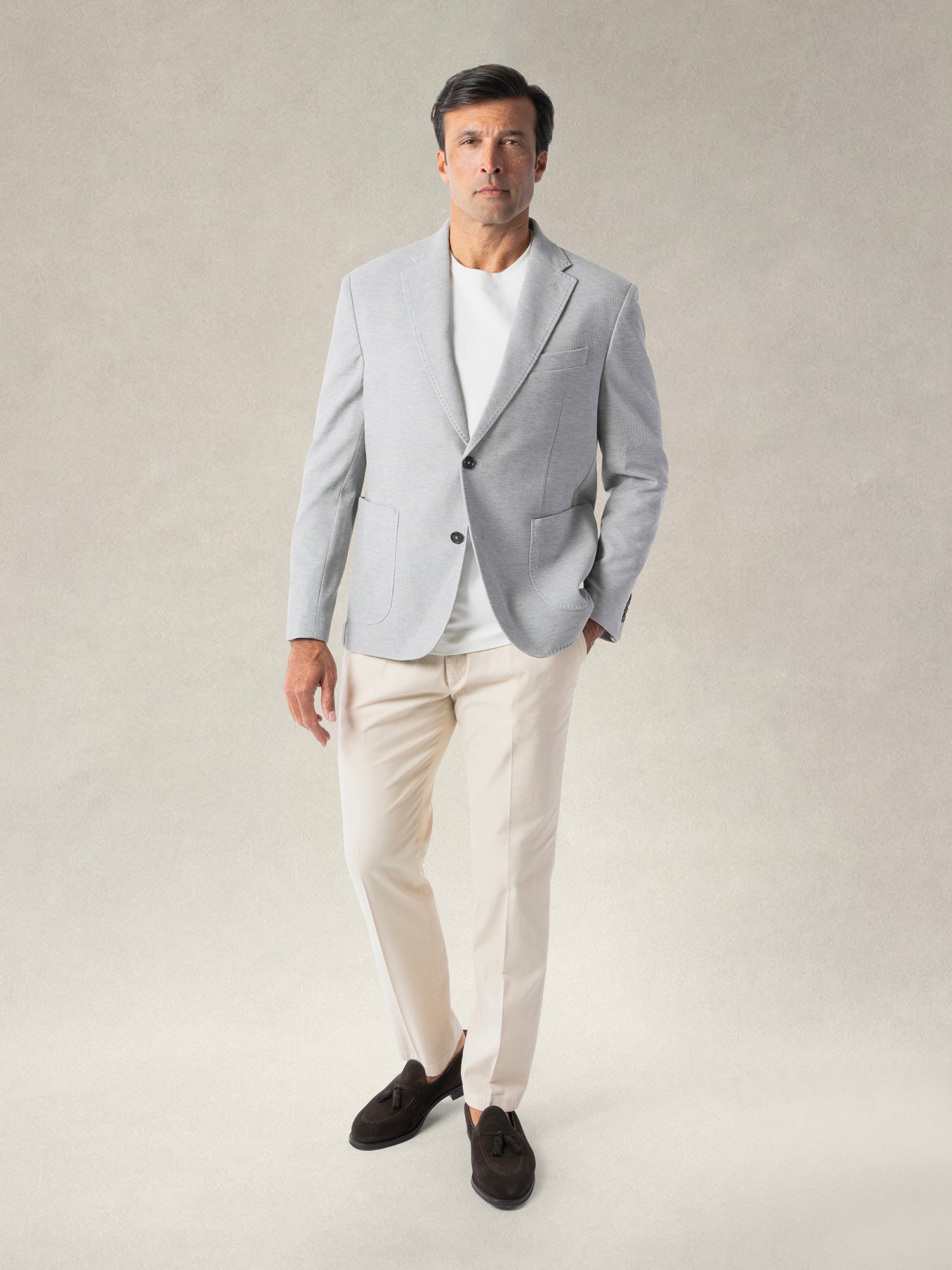 Wright Lightweight Knit Blazer image