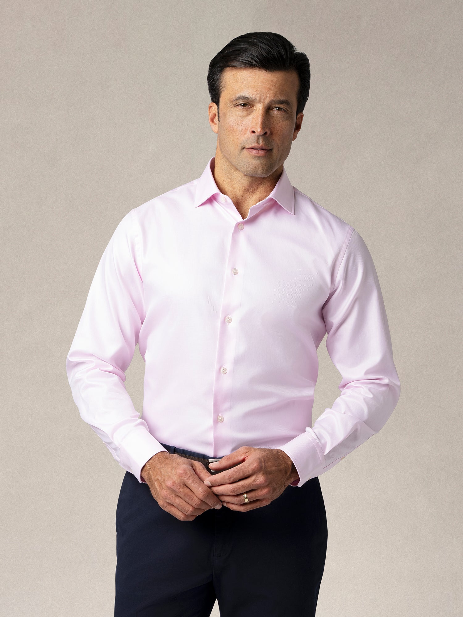 Reynolds Double Twill Shirt in Contemporary fit image