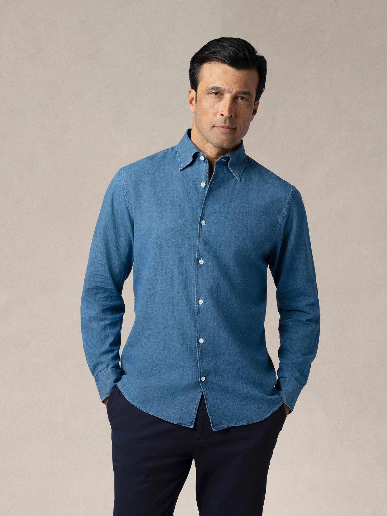 Morgan Linen-Cotton Shirt image