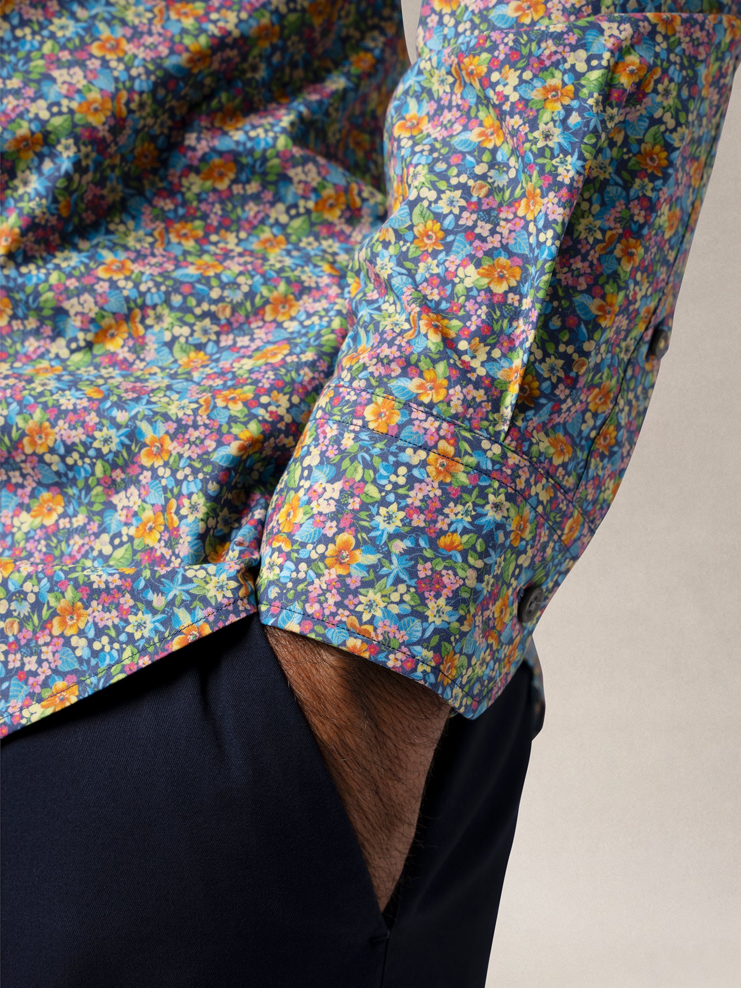 Reynolds Spring Floral Print Shirt image