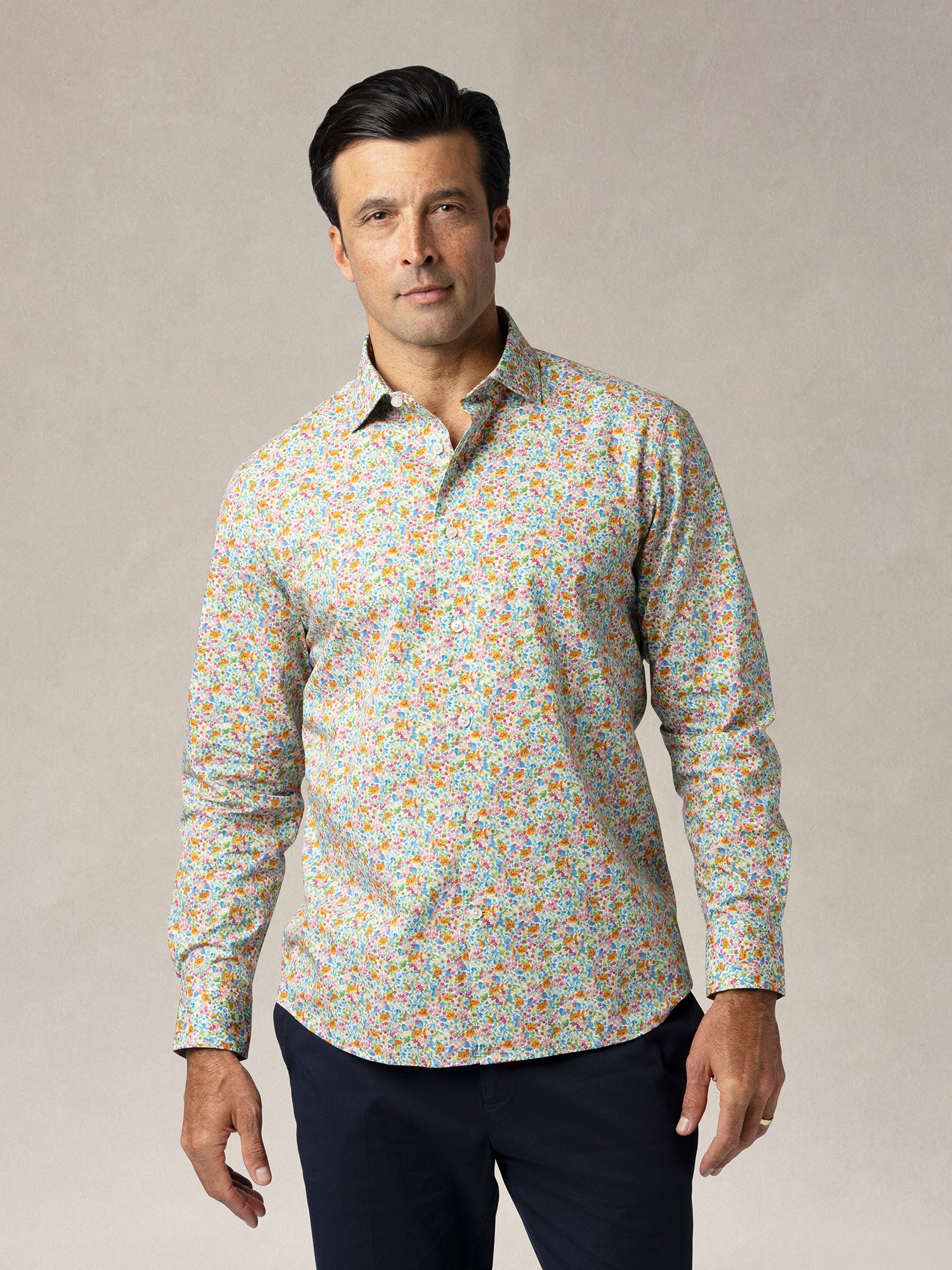 Reynolds Spring Floral Print Shirt image