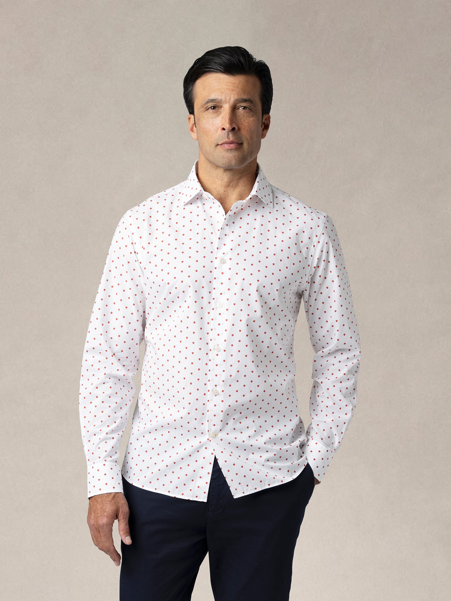 Reynolds Strawberry Print Shirt image