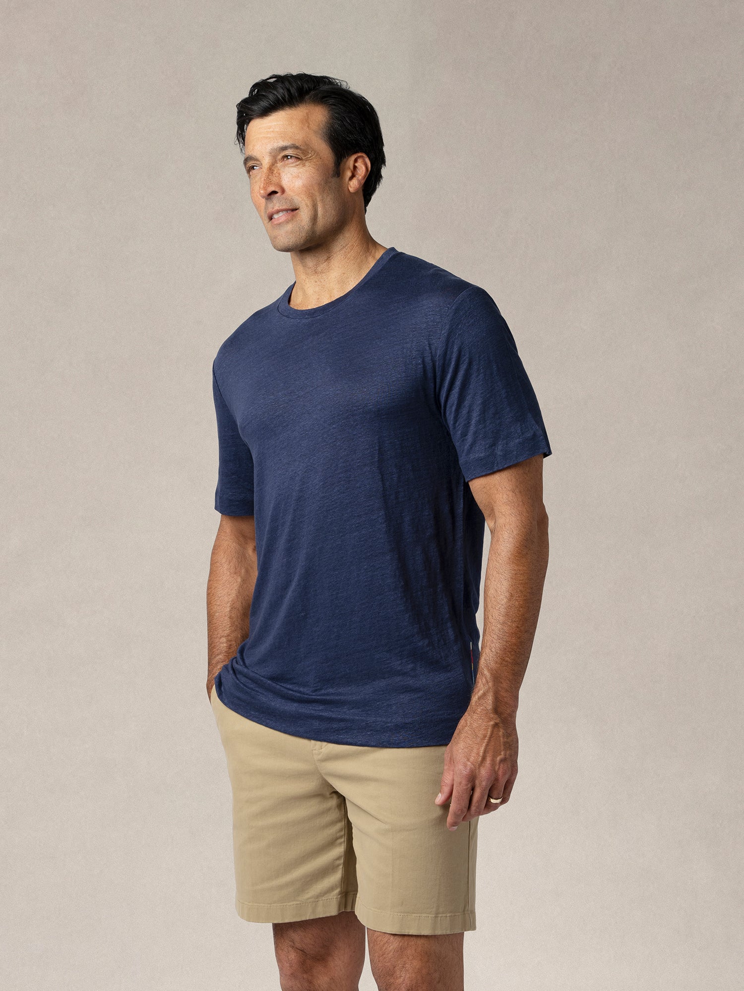 Davis Linen Jersey Tee image